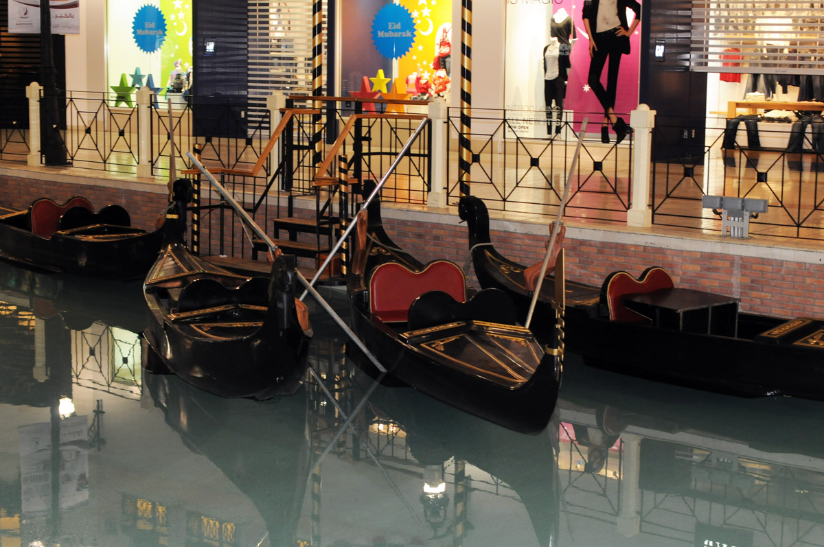 Anche in Qatar ci sono le gondole