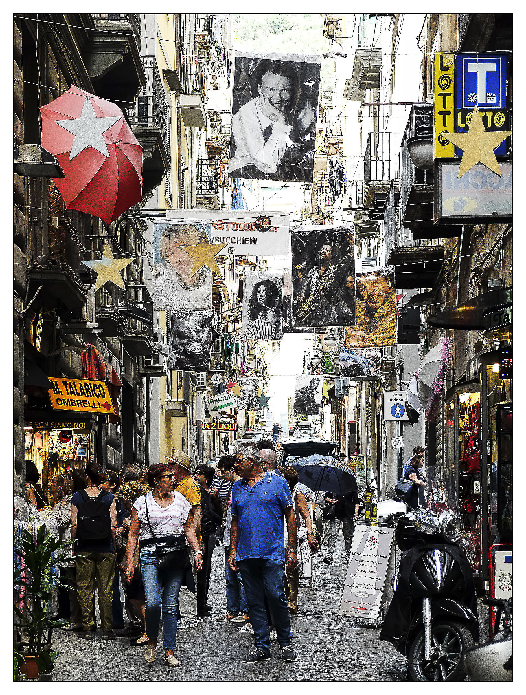 strolling among the "stars"