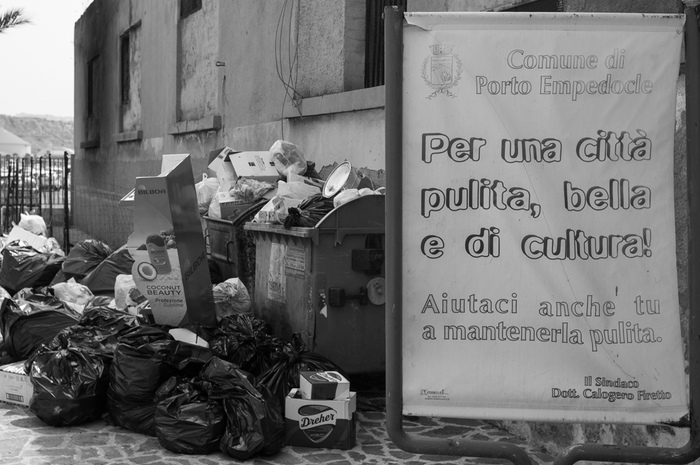 For a clean city, Porto Empedocle