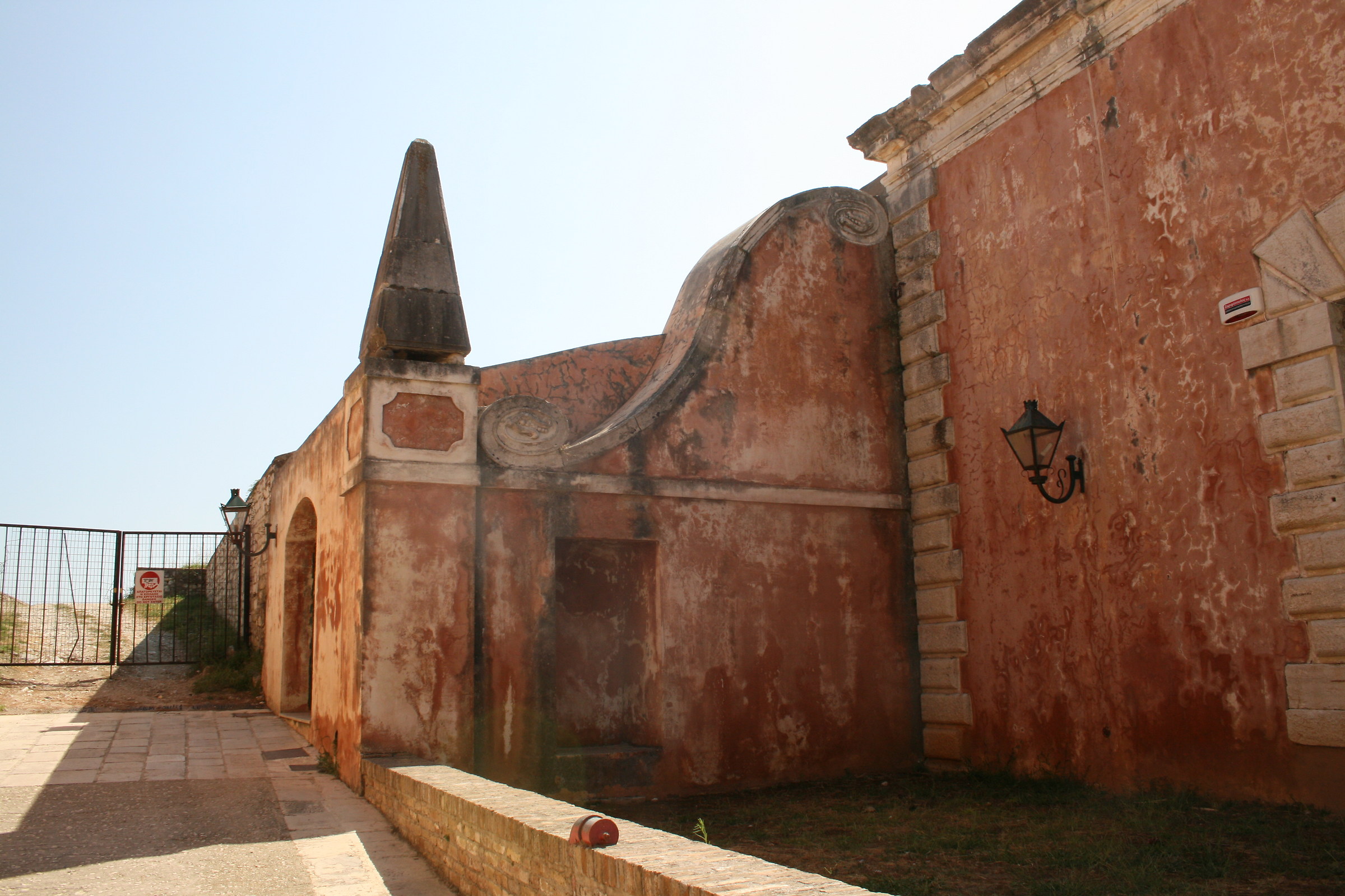 Corfù, nel castello