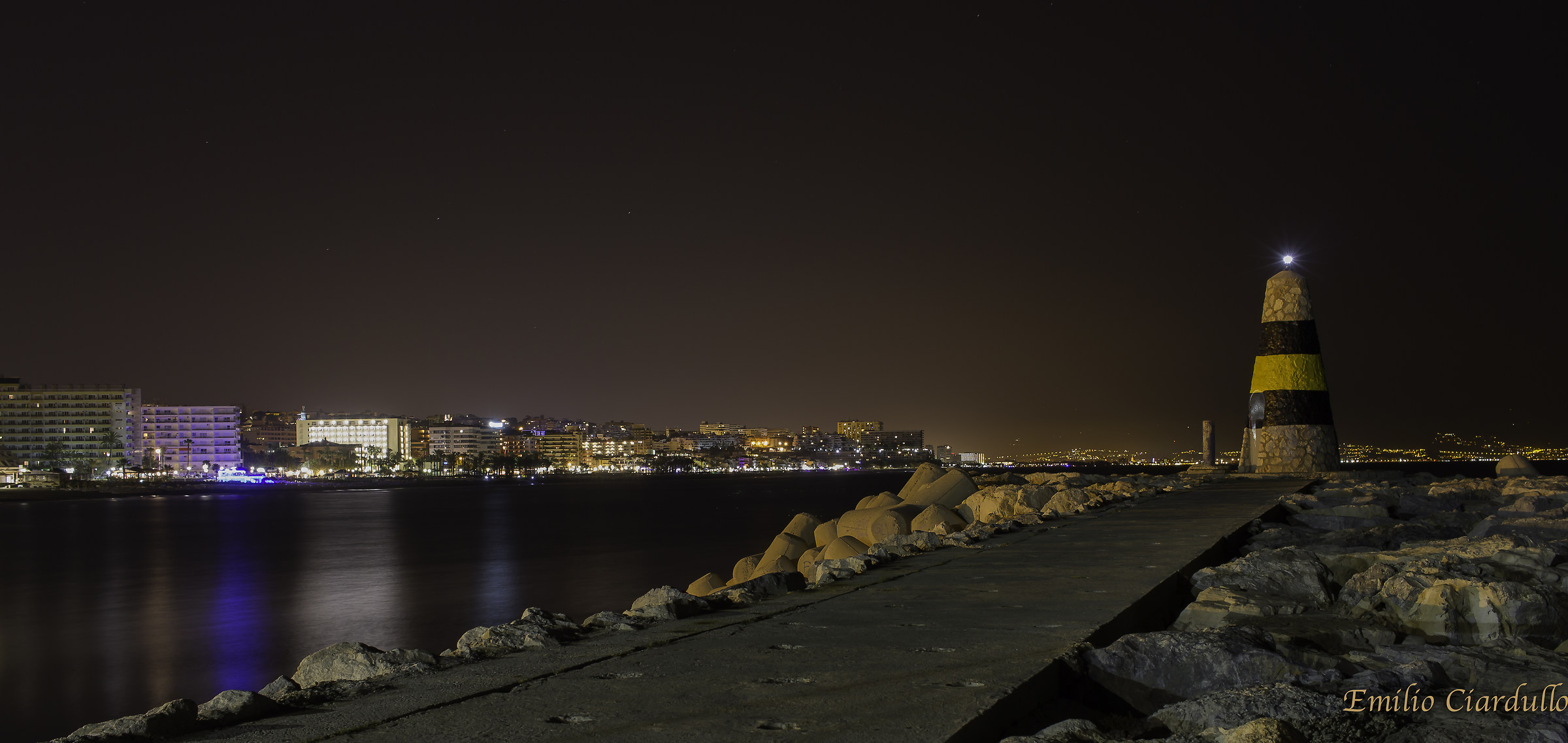 Costa del Sol by night