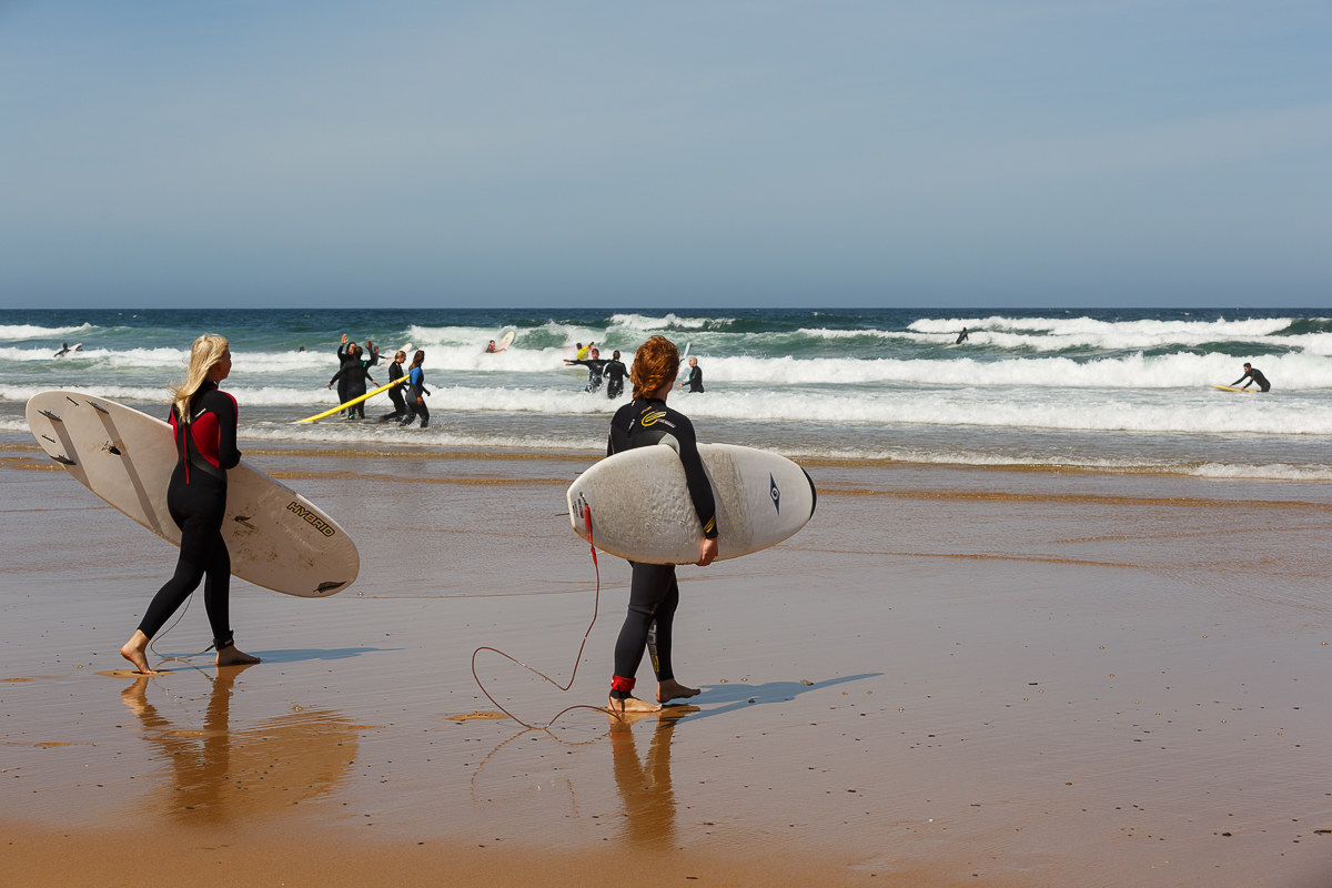 Surf on plaia de Cordoama