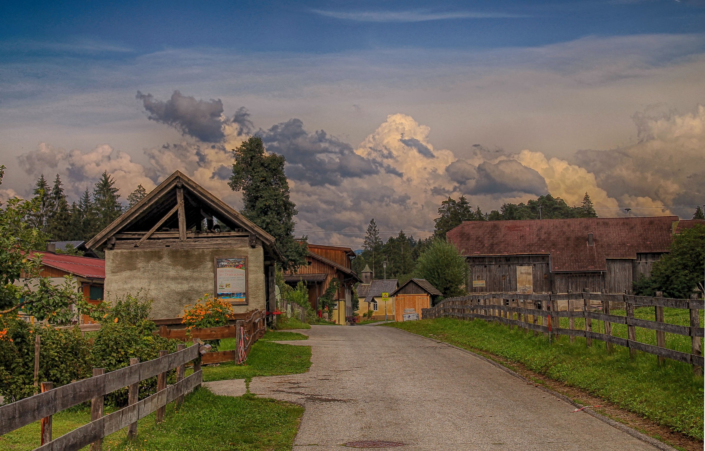Berg dopo il temporale