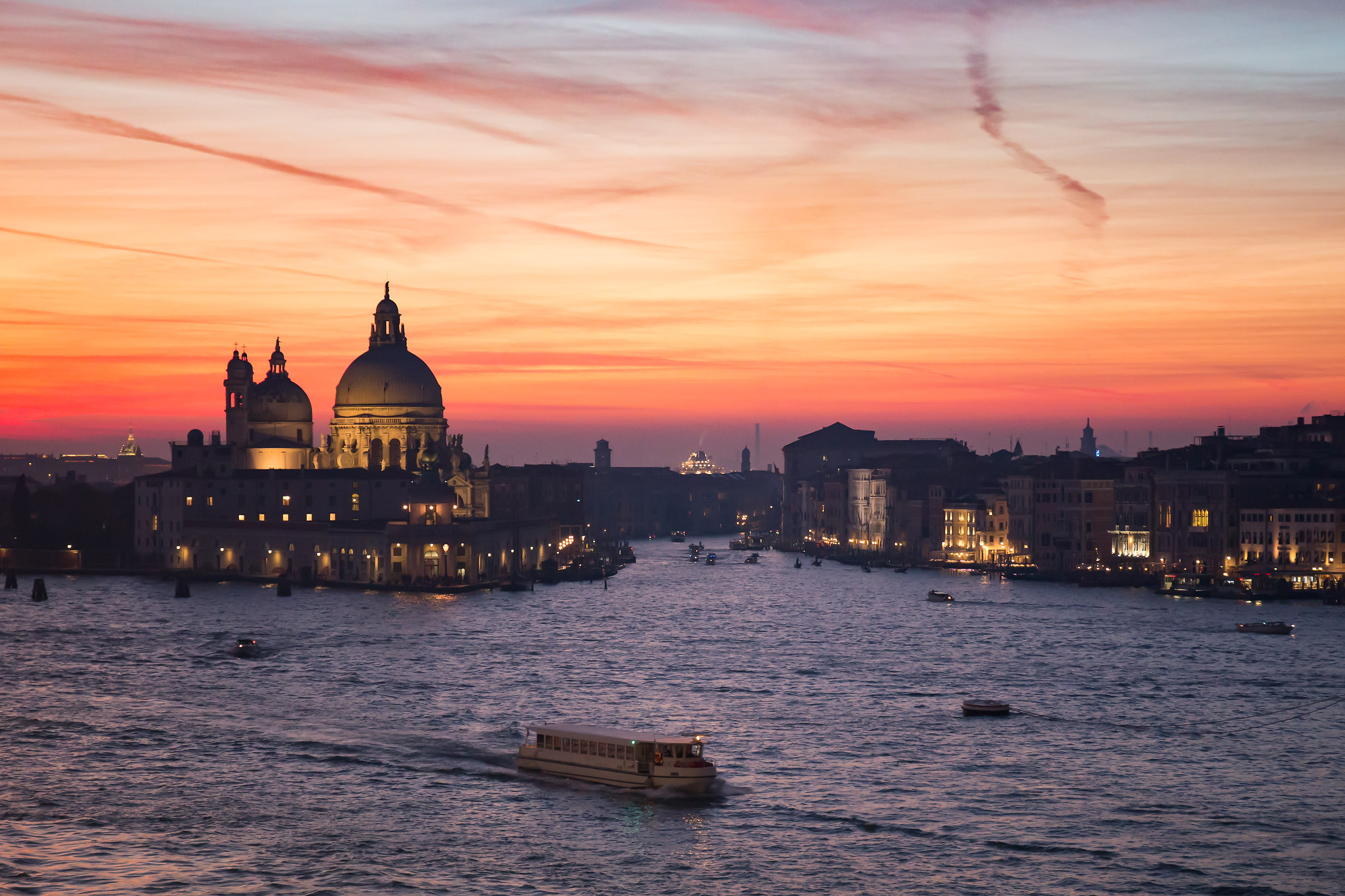 Sunset in Venice