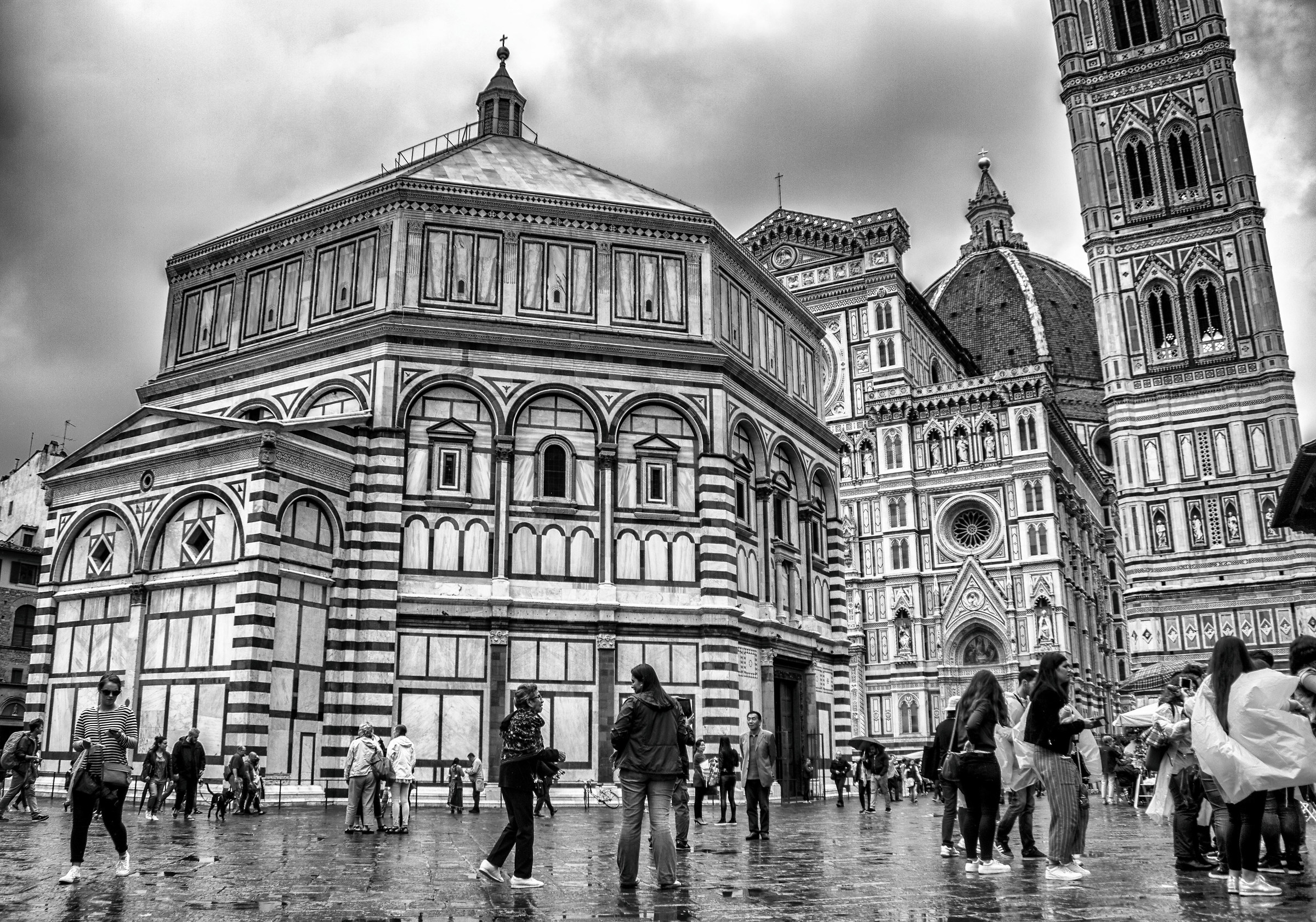 Piazza del duomo di Firenze