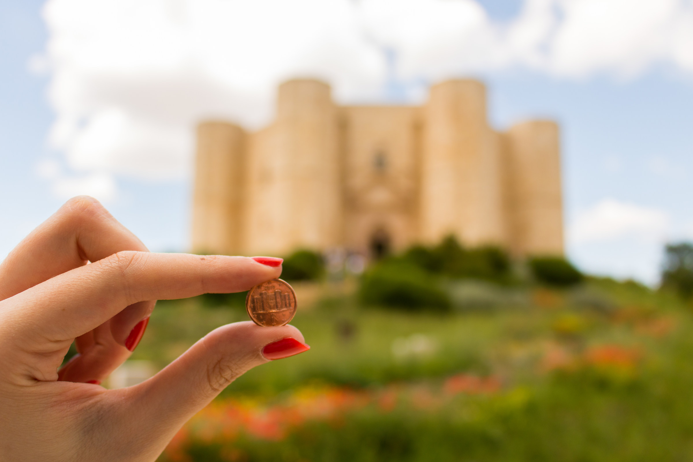 Castel del Monte visto dal 1 Cent
