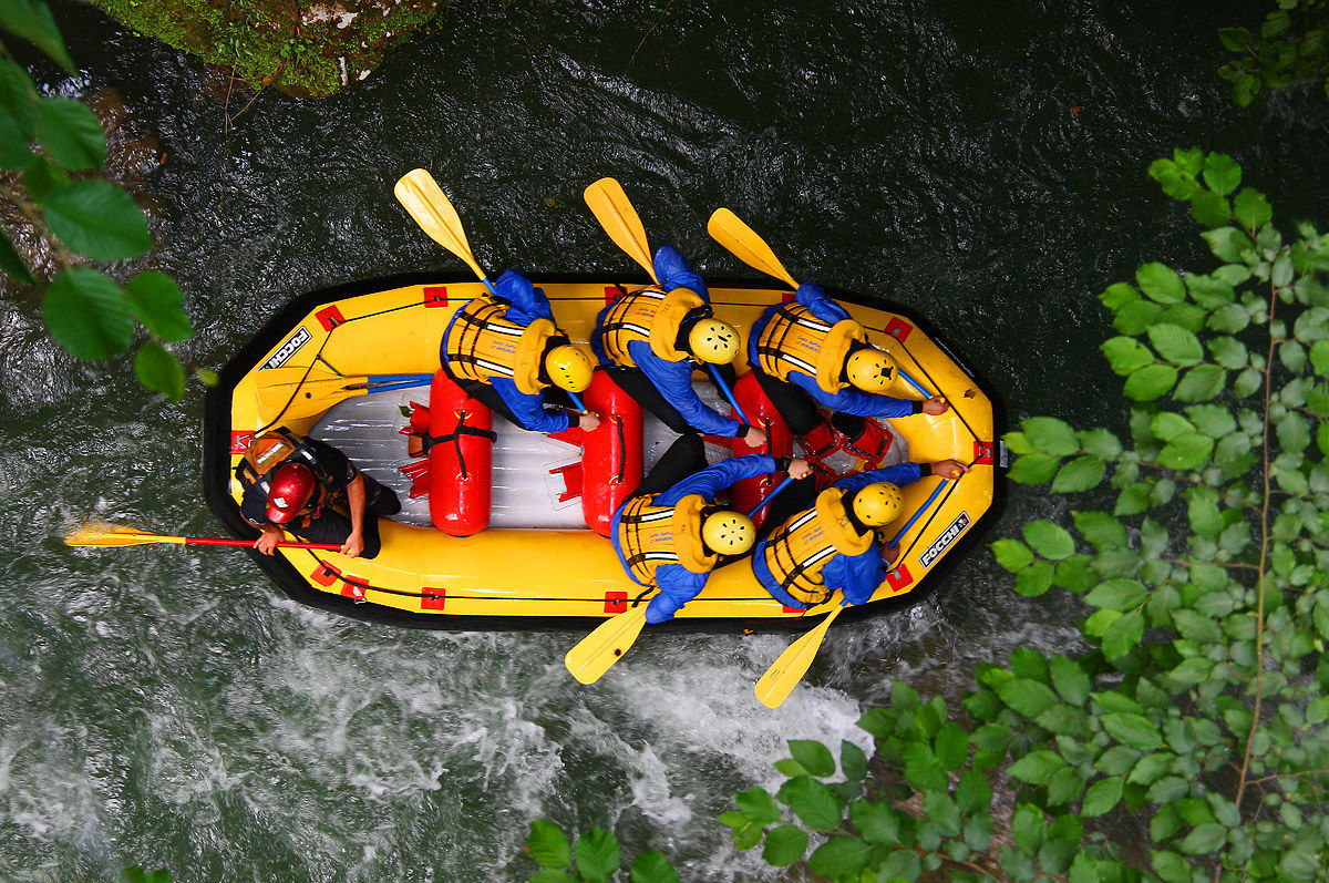 rafting