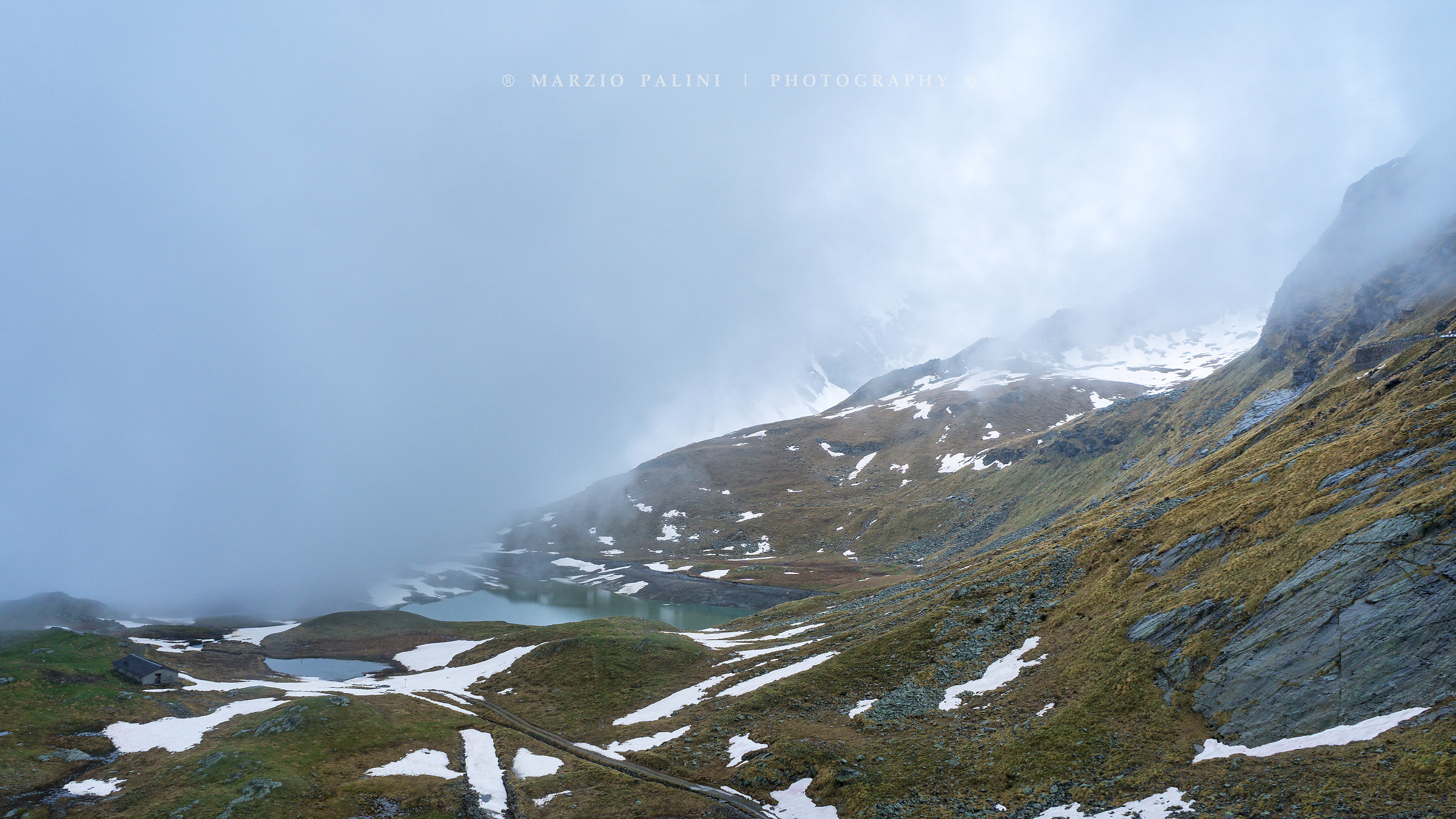 Lago Nero salendo il Gavia