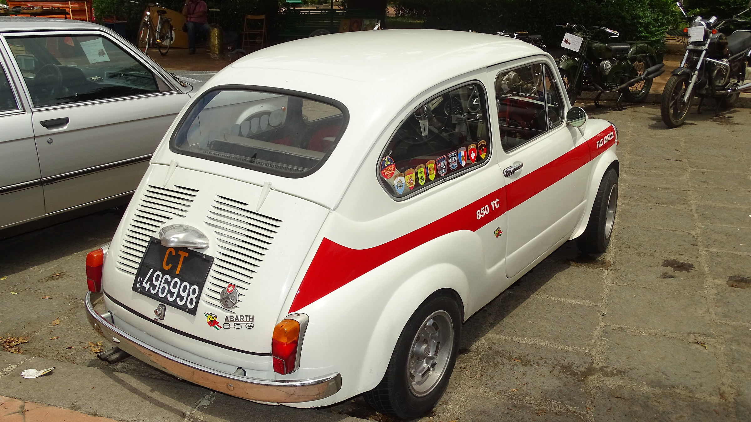 Fiat 850 Abarth retro
