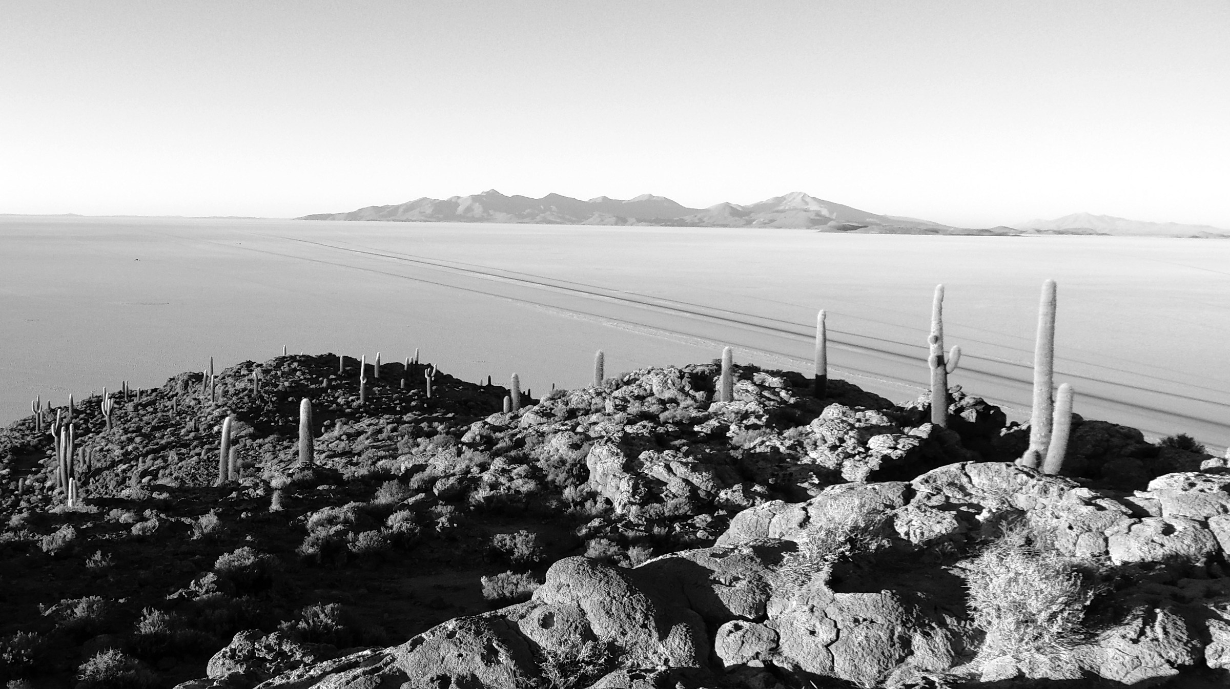 Bolivia, plateaus: salt desert