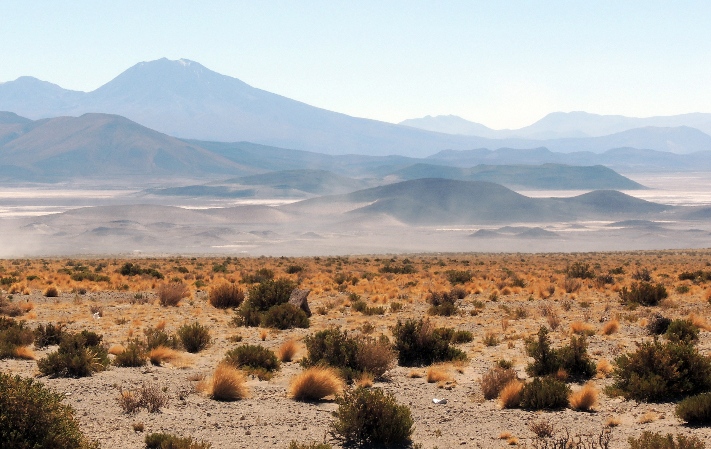 Bolivia, the highlands: the plans expanses