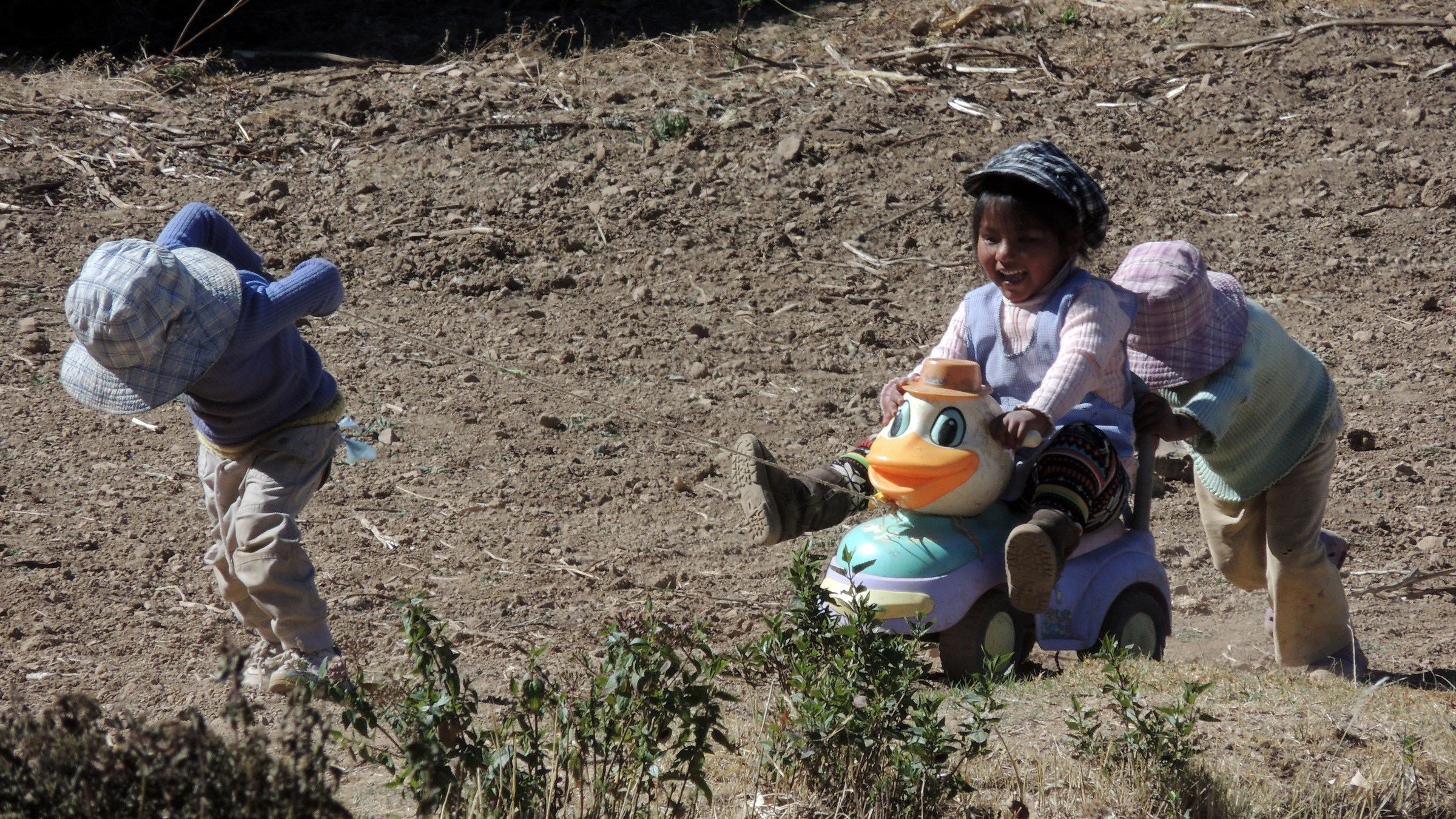 Bolivia, Isla do Sol: Happy raids