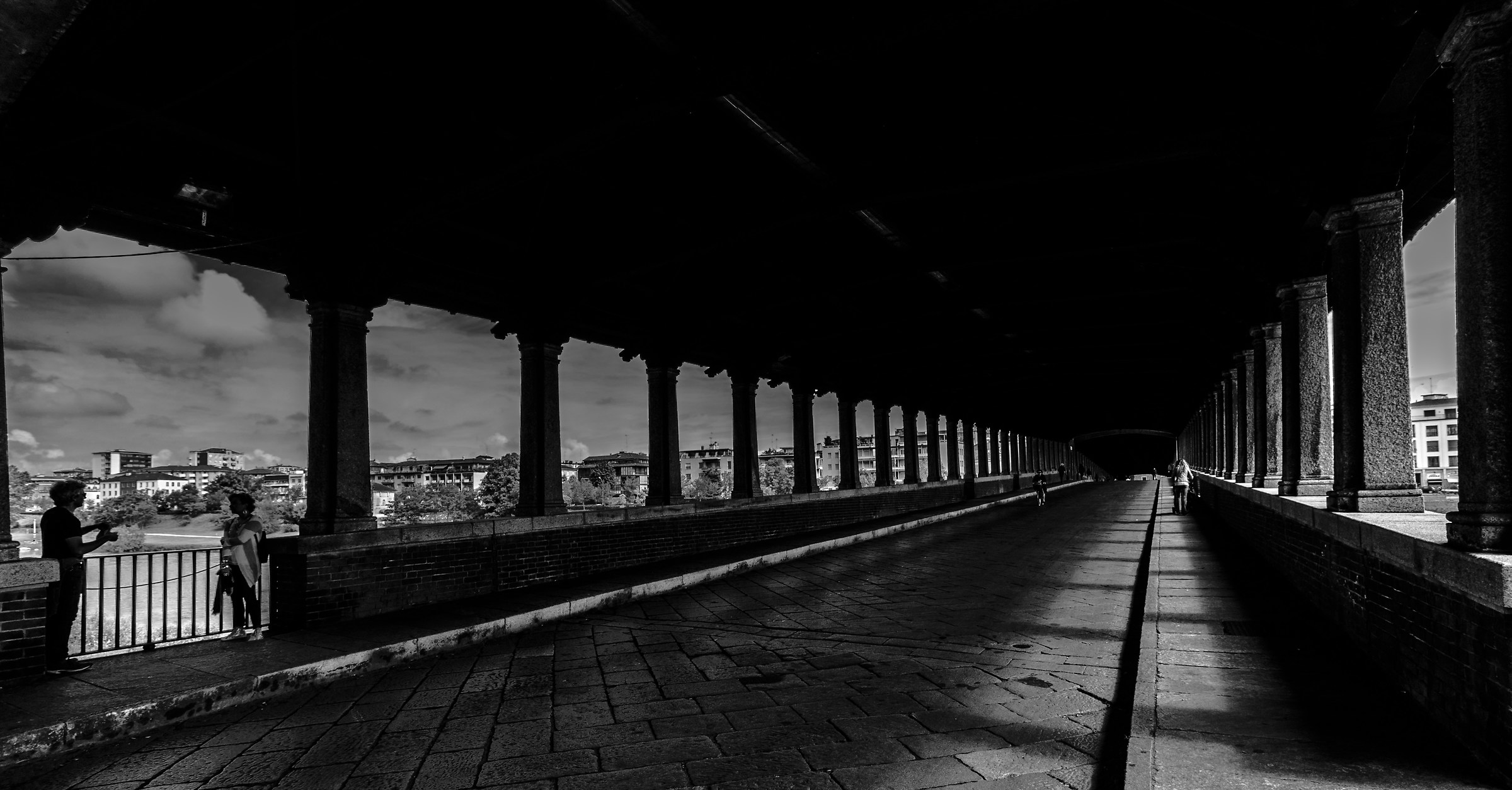 Under the Covered Bridge B / N