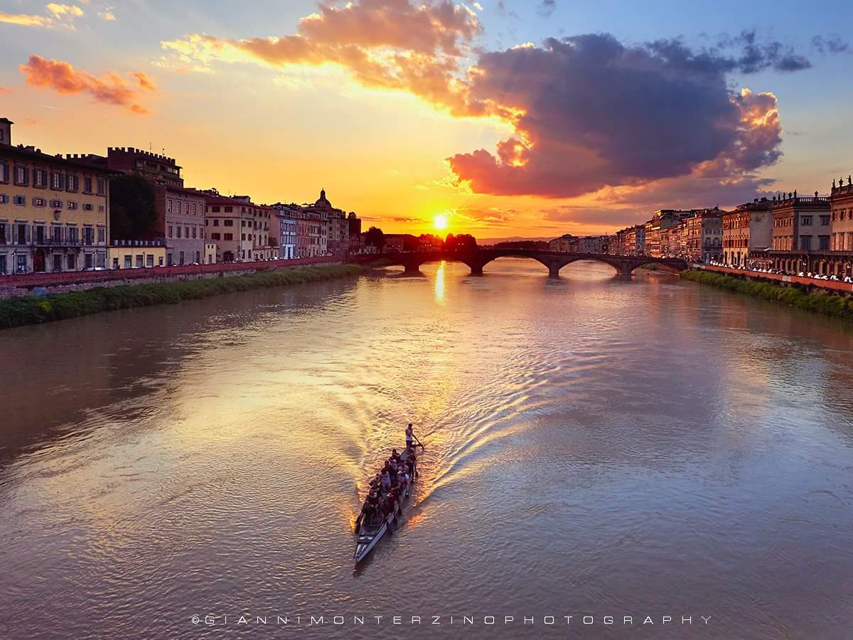 Sunset over Florence