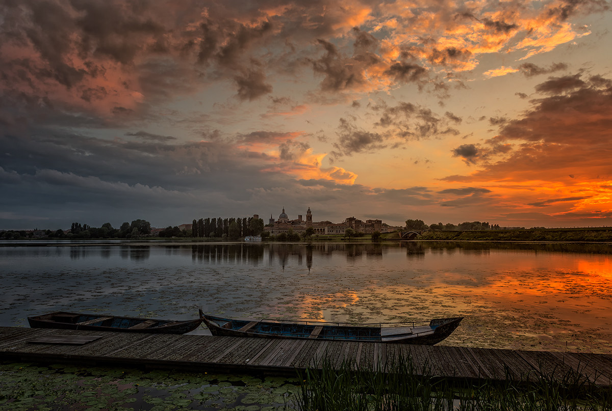 Mantova in rosso