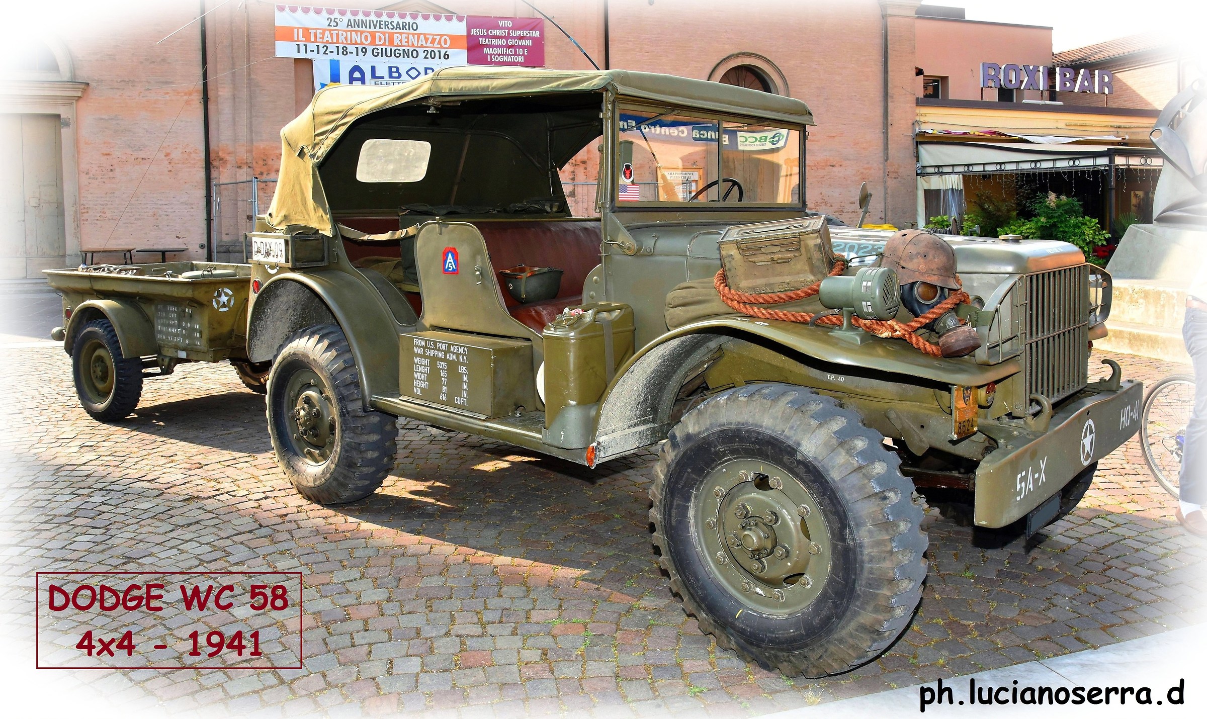 Dodge WC 58 4x4 - 1941 trailer Ford GPW