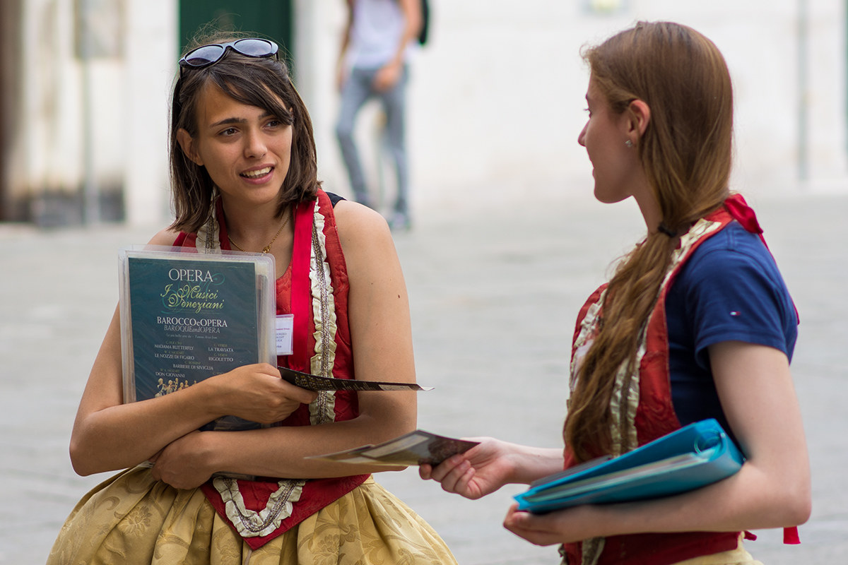 A pair of Venetian Music ...