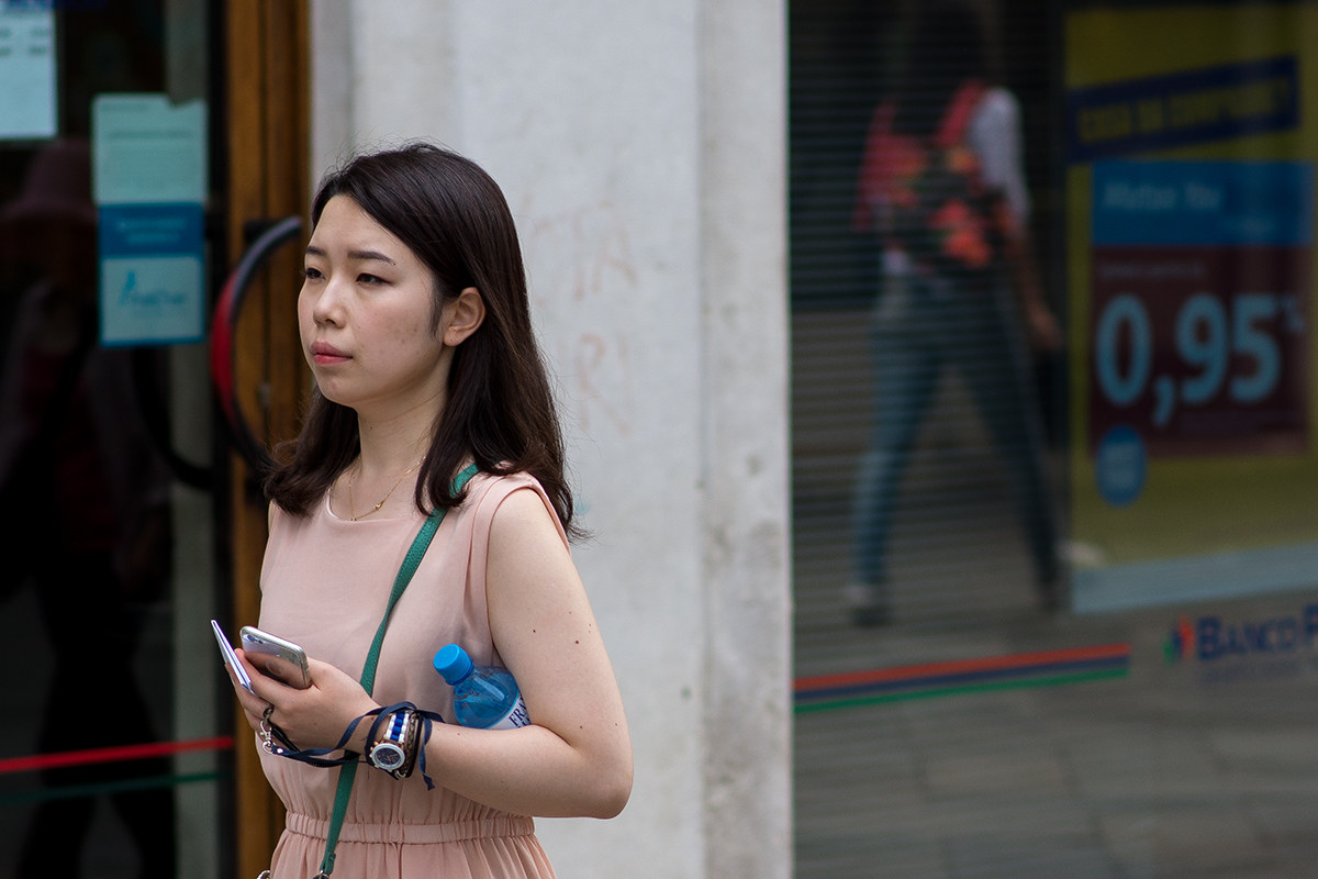 There is who comes and who goes