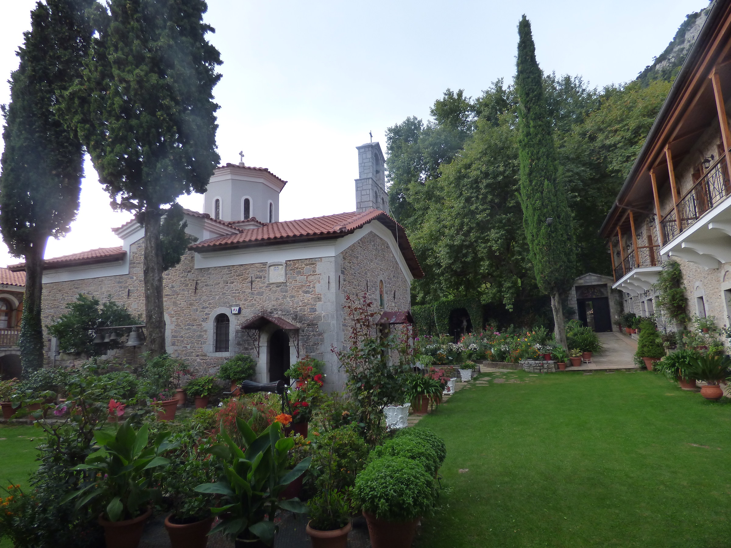 Monastery on mount Parnassos
