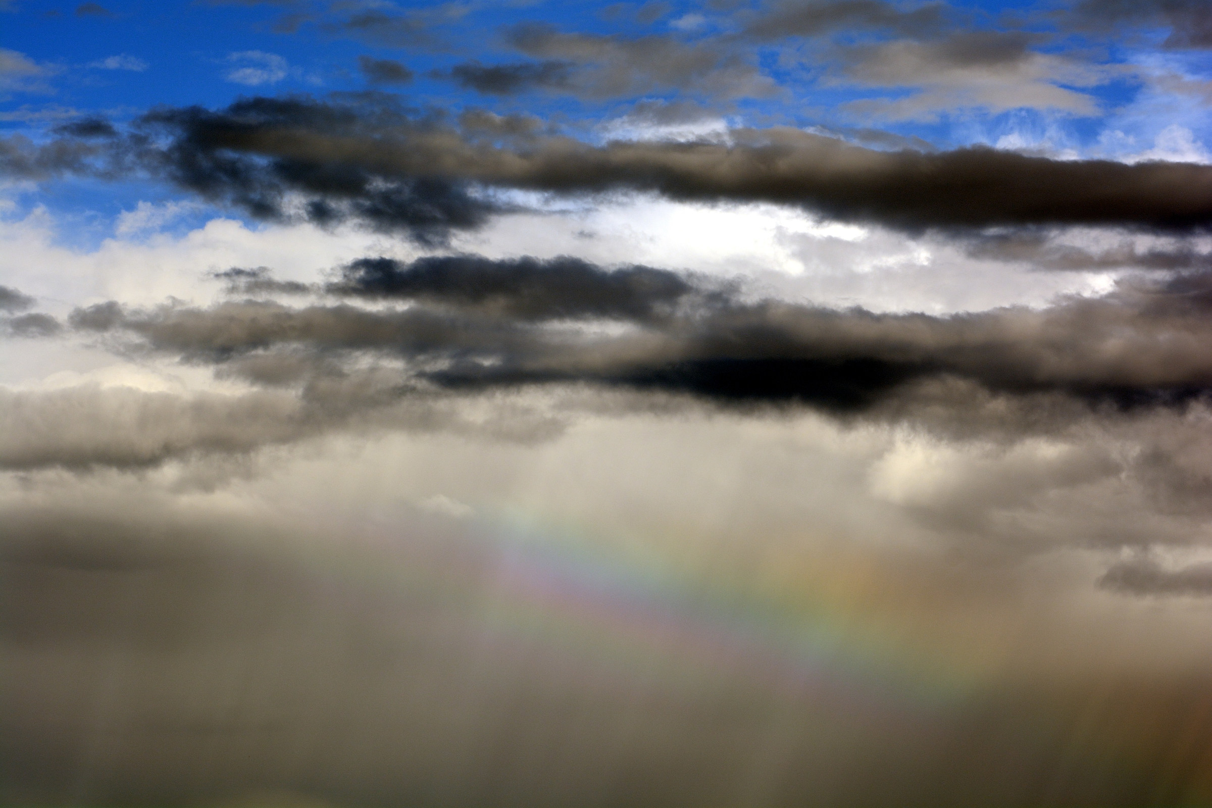 nuvole e arcobaleno