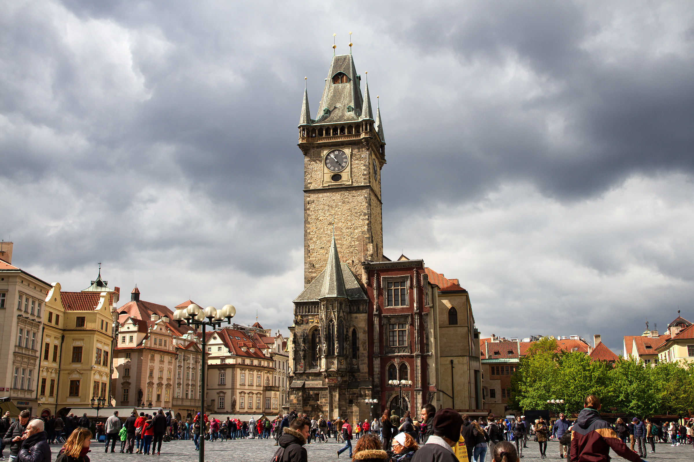 Praga torre dell'orologio