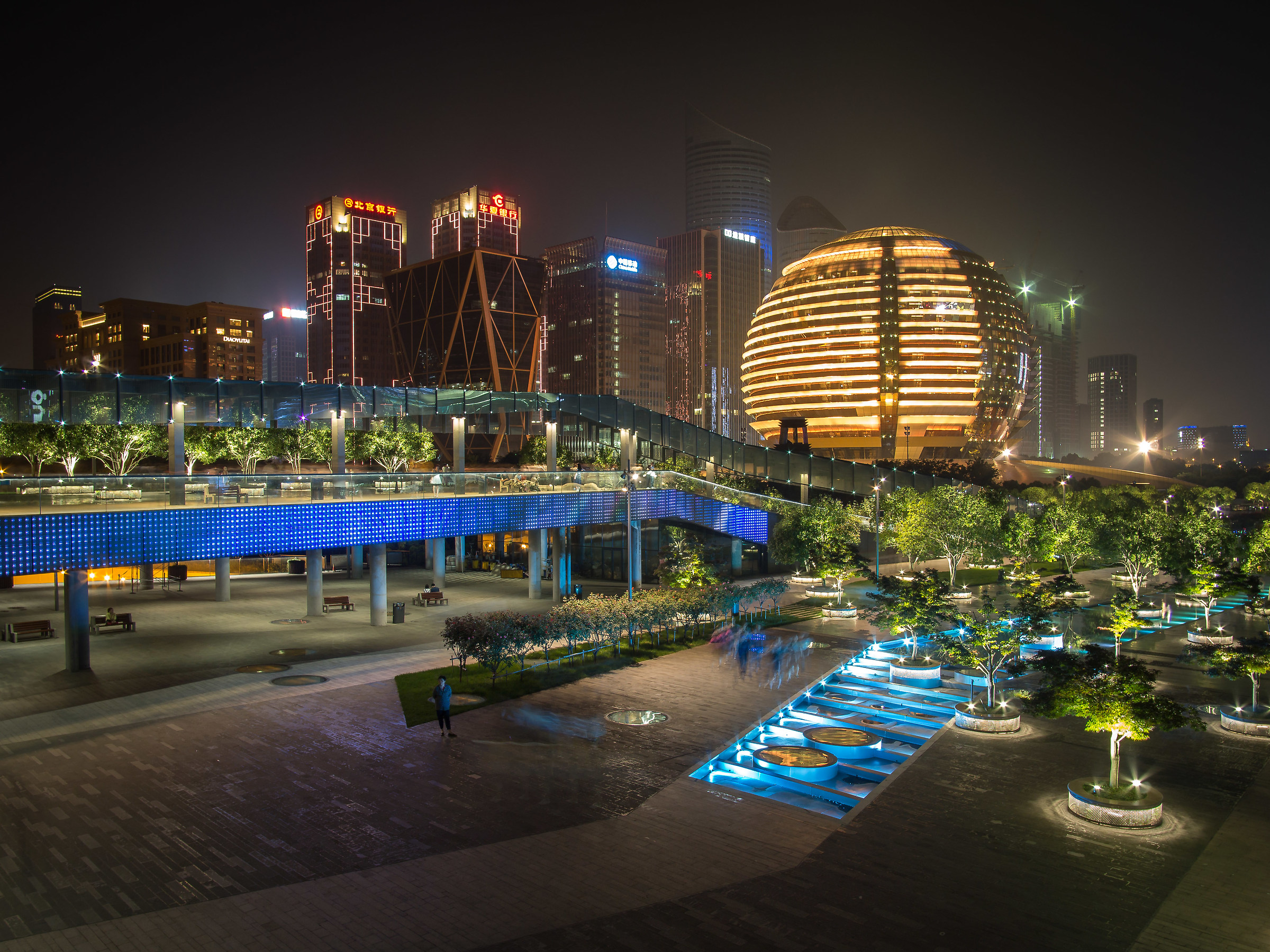 Hangzhou CBD area