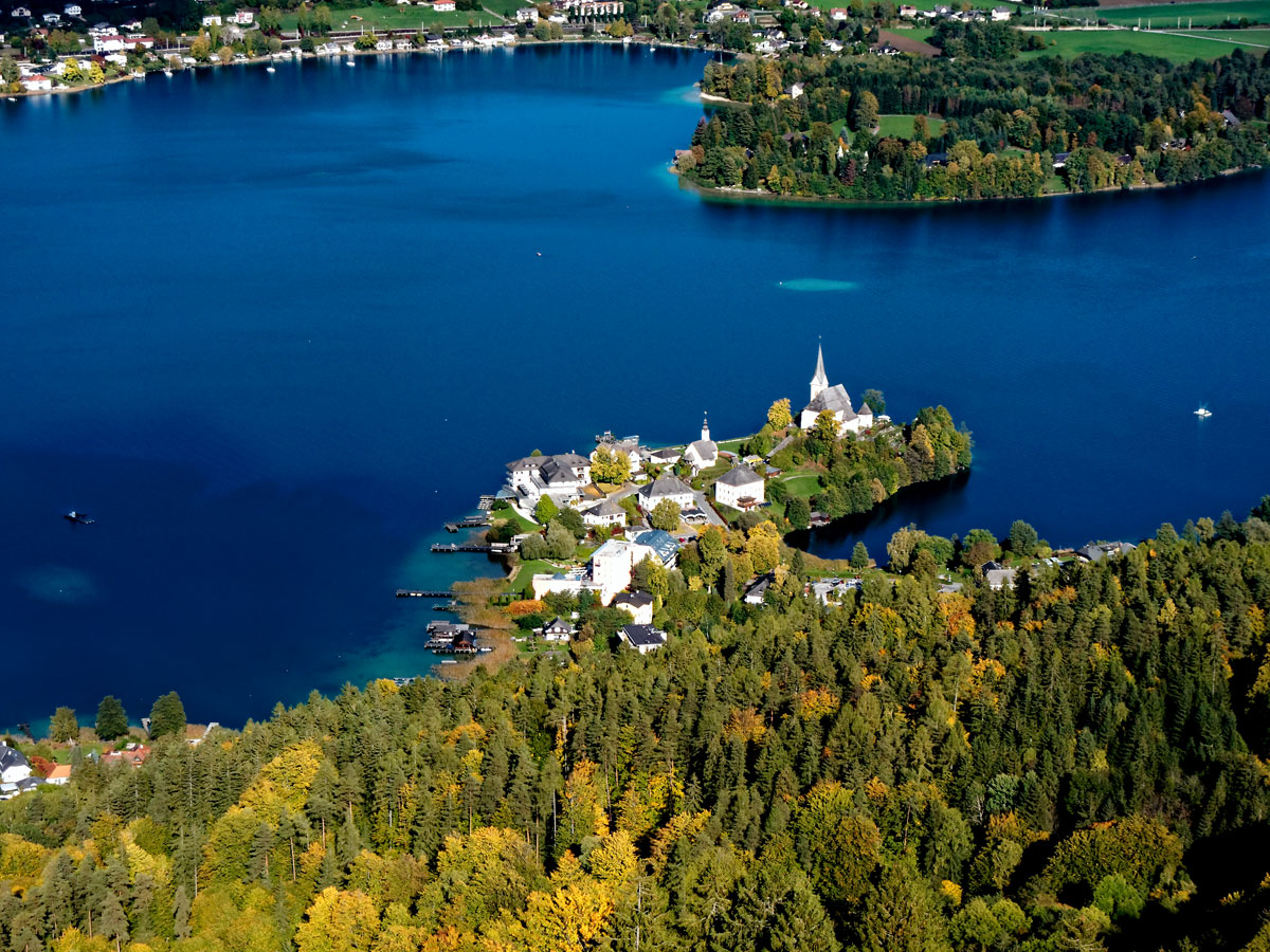 Wörther See - l'autunno in riva al lago