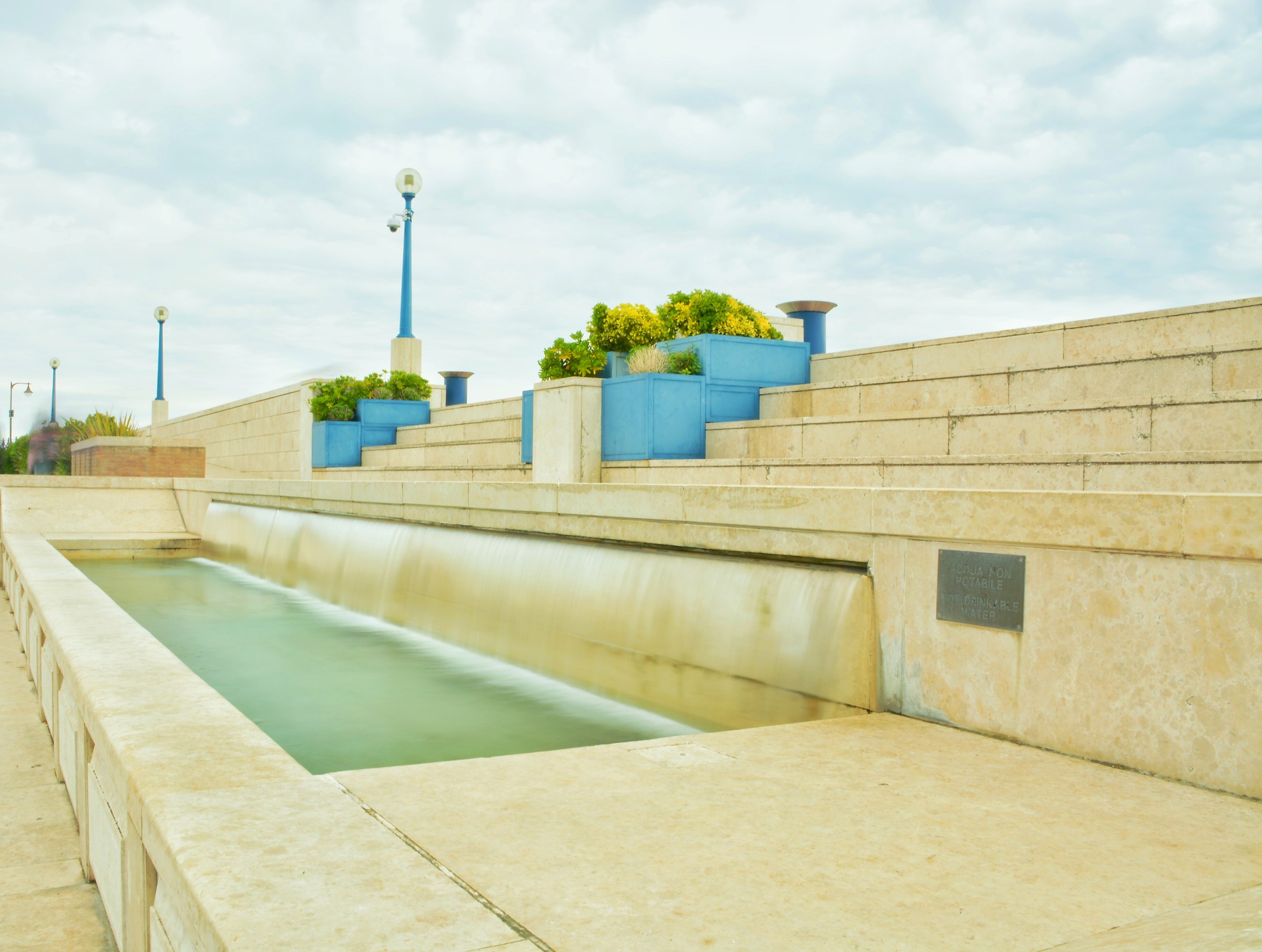 Fontana a Lunga Esposizione