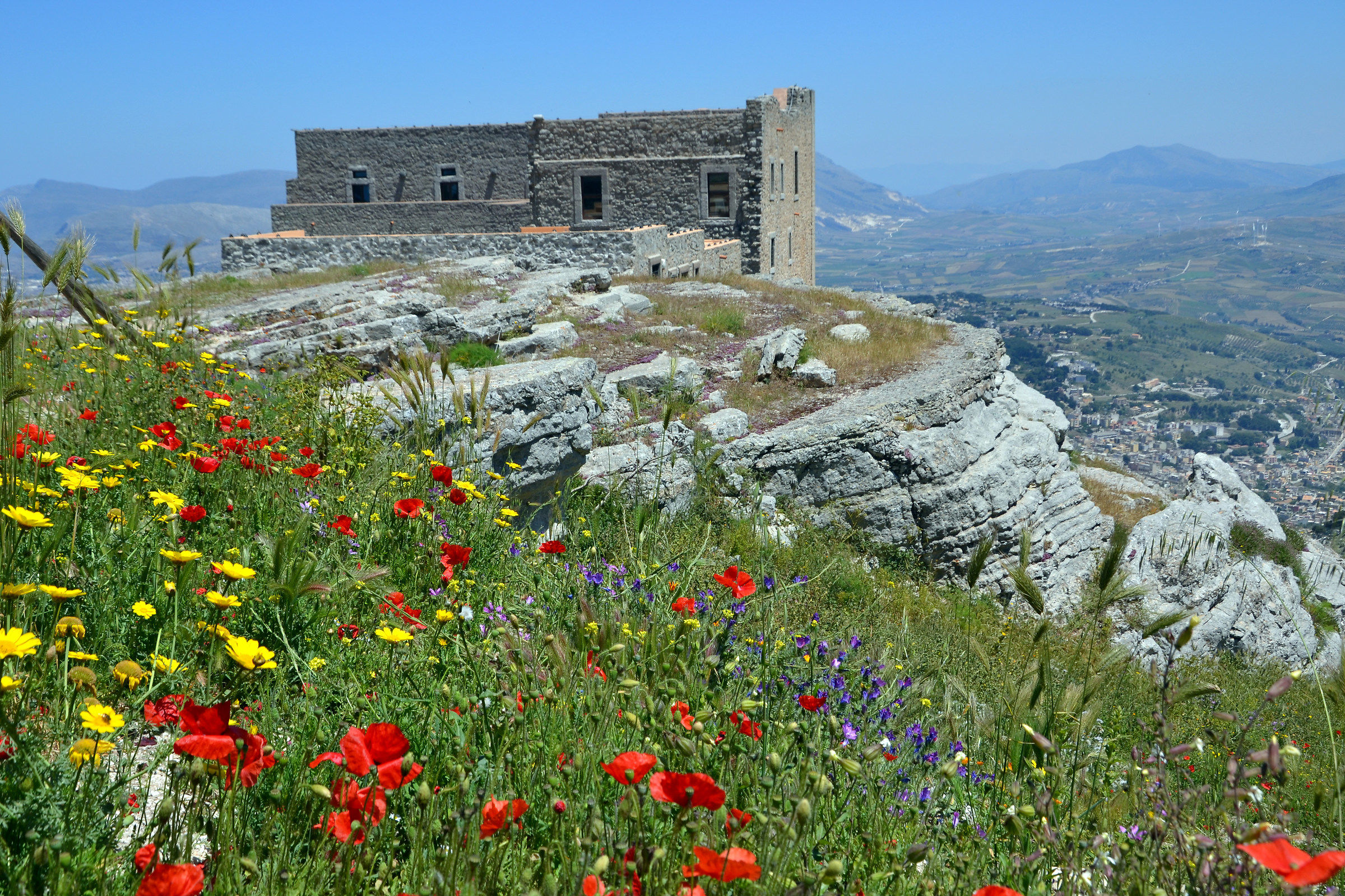 view from Erice