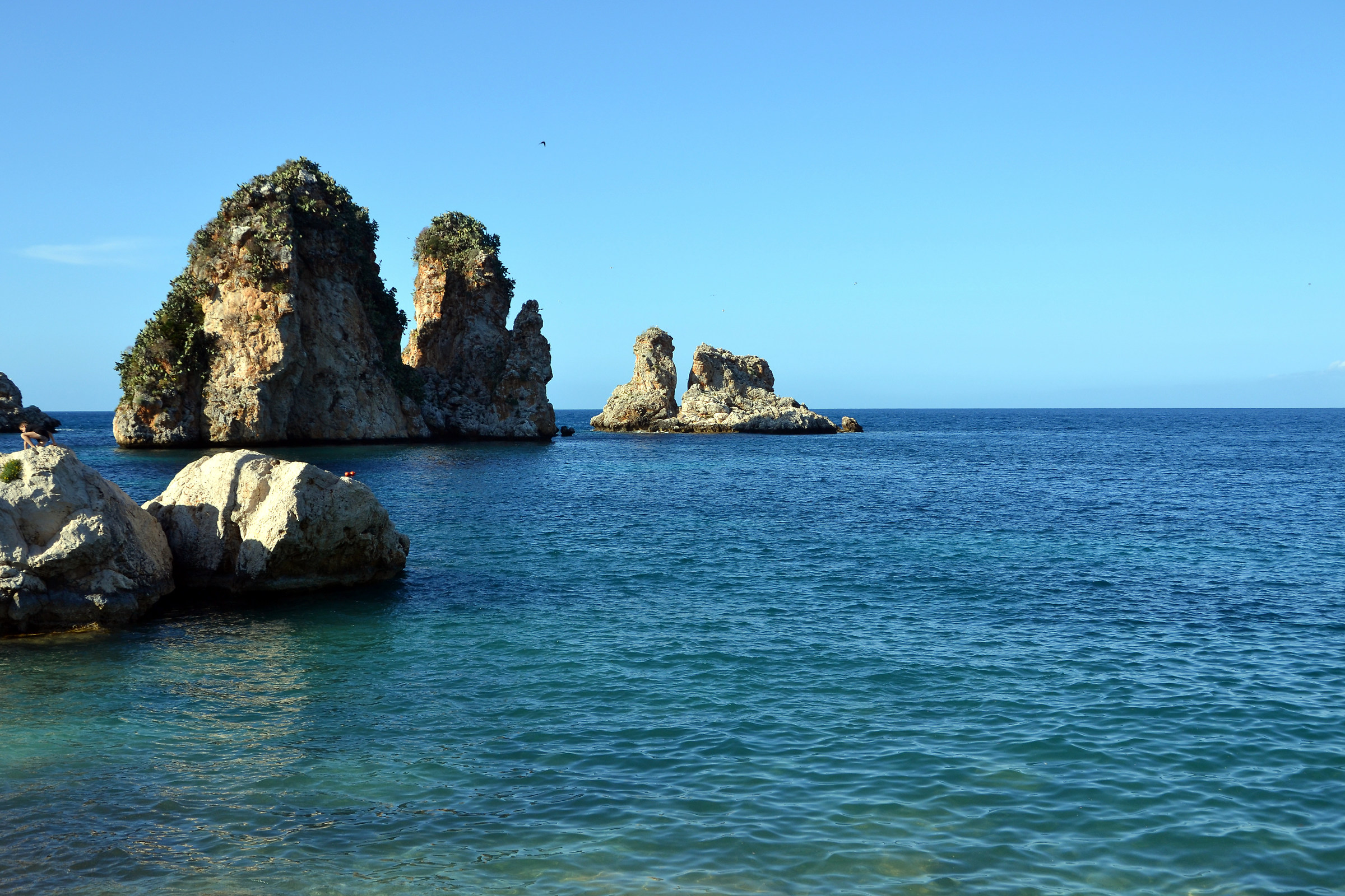 the stacks of Scopello