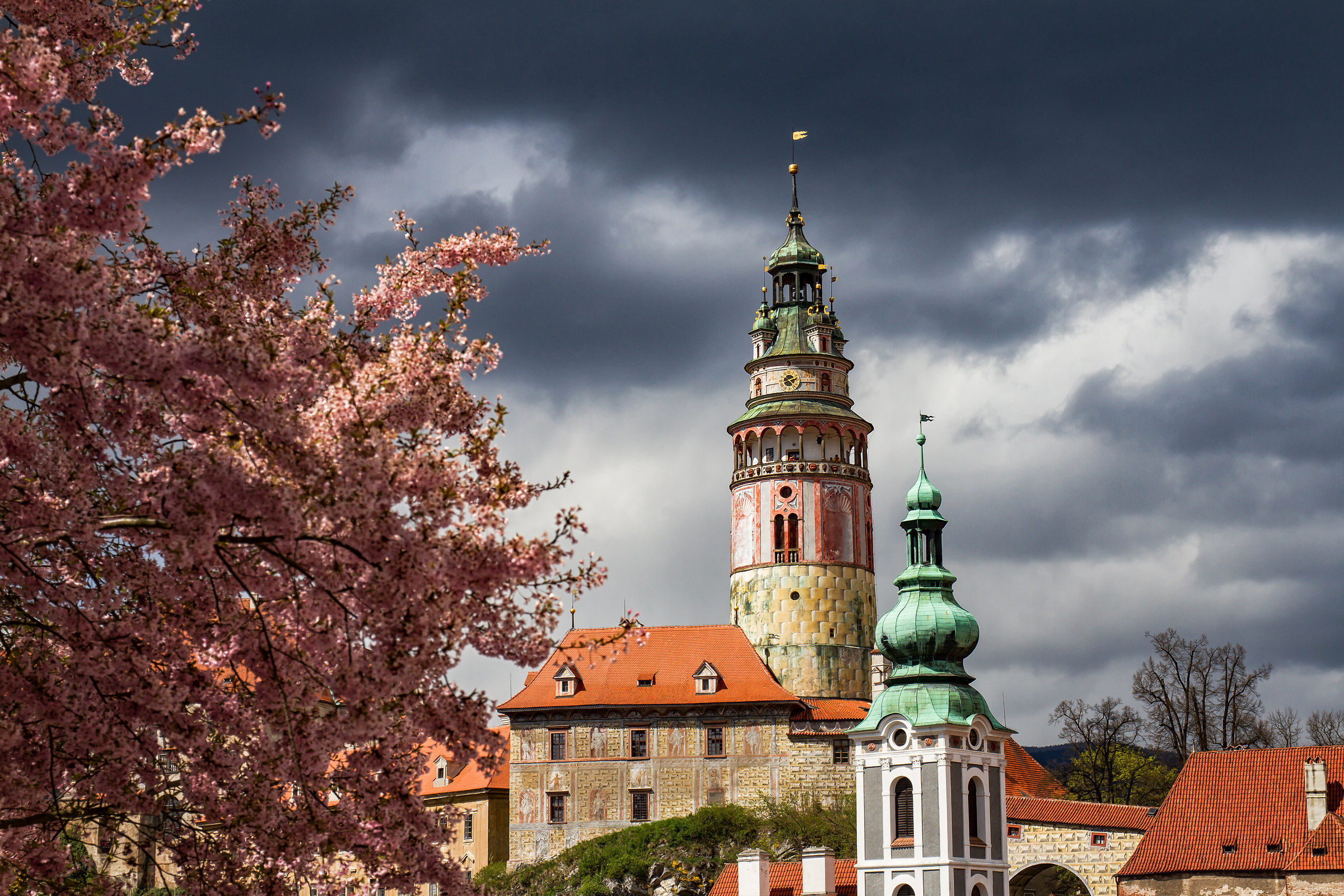 Cesky Krumlov churches