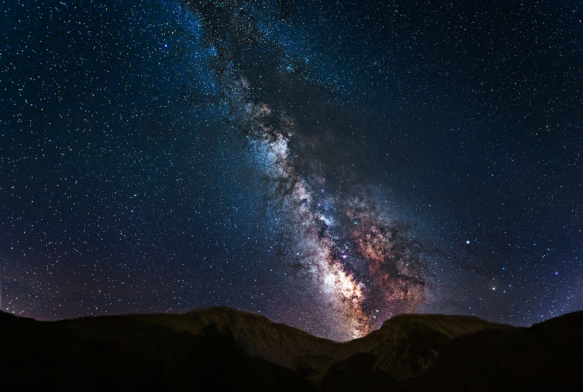 Via Lattea sul Monte Sirino