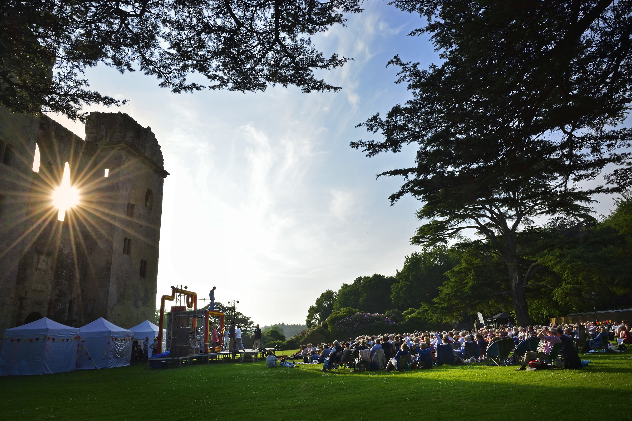 Shakespeare eseguita in Old Wardour Castle