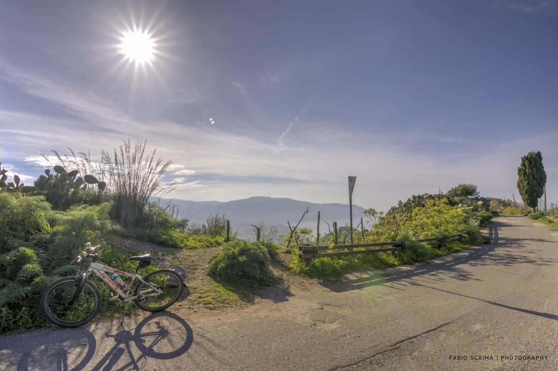 Promontory of Tindari in MTB