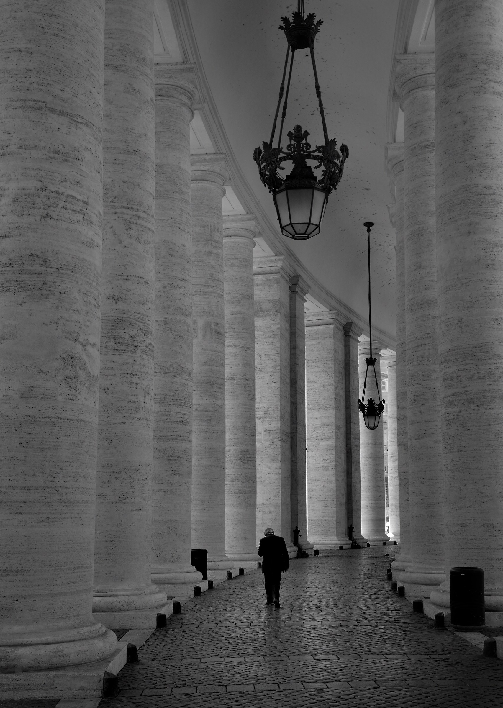 Bernini's colonnade