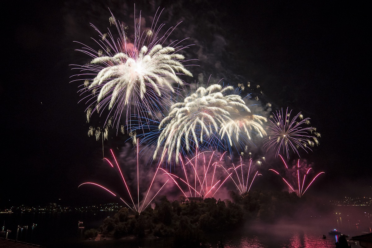 Fuochi all' Isola Comacina