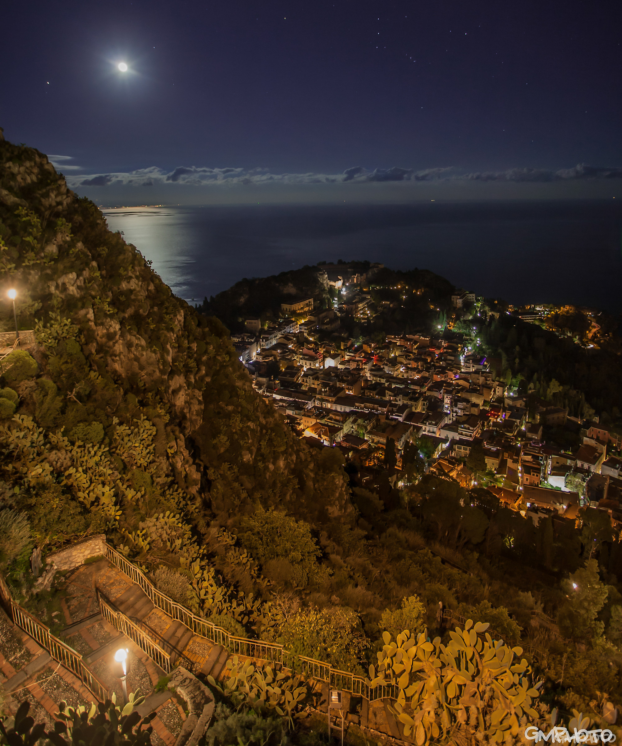 Taormina by night