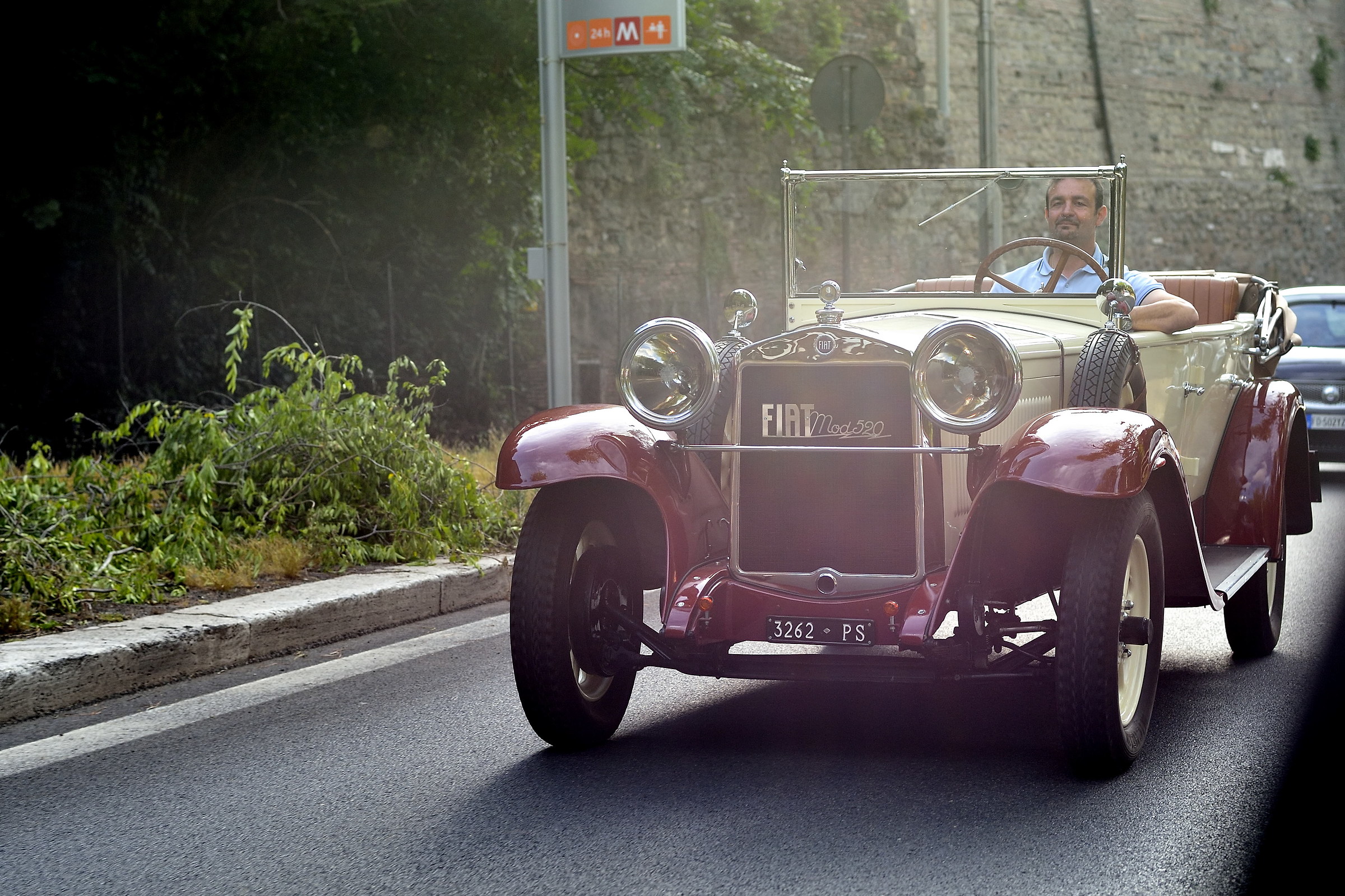 The time machine went ...