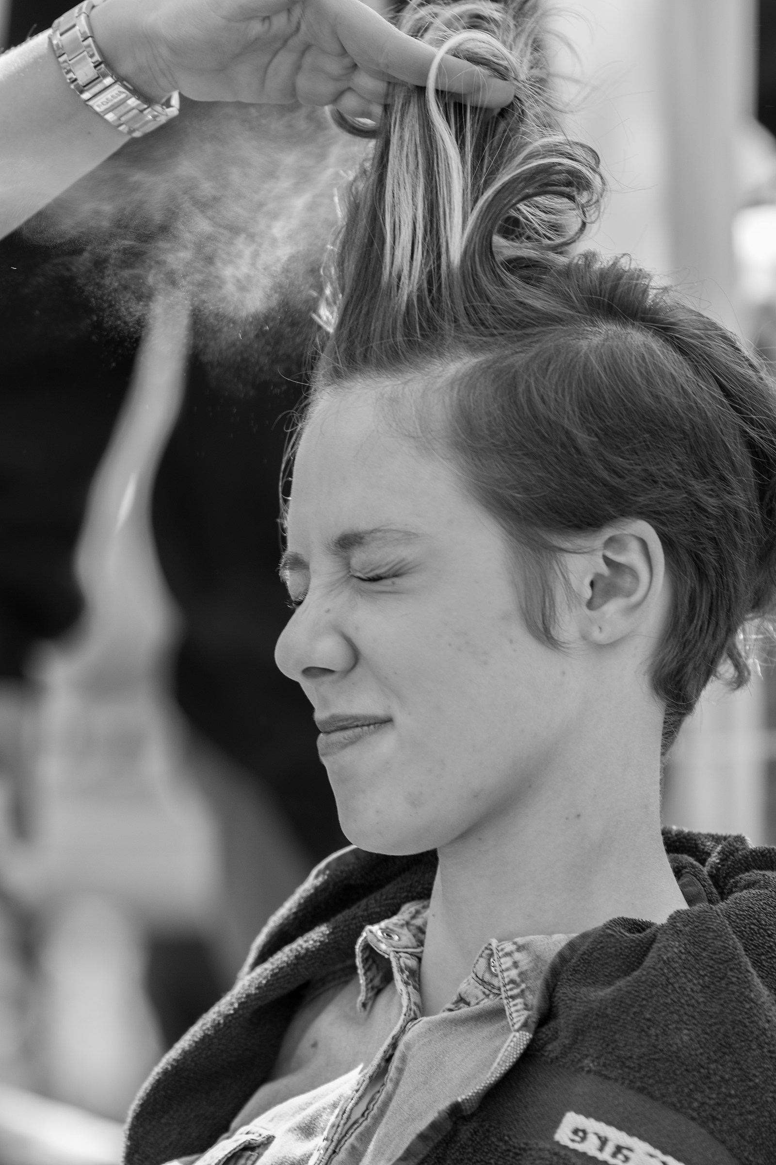 Un po di lacca qui..