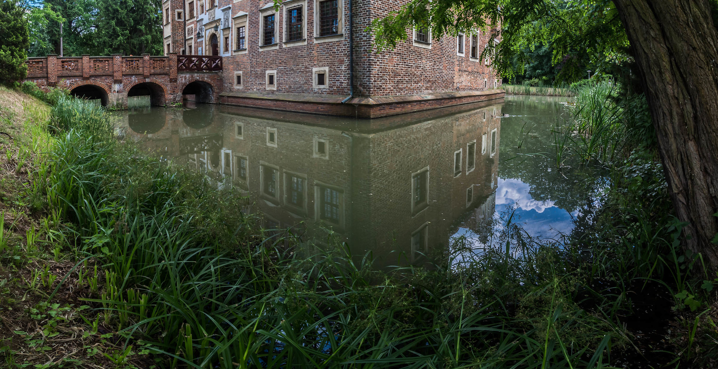 Castello sull'acqua. Wojnowice