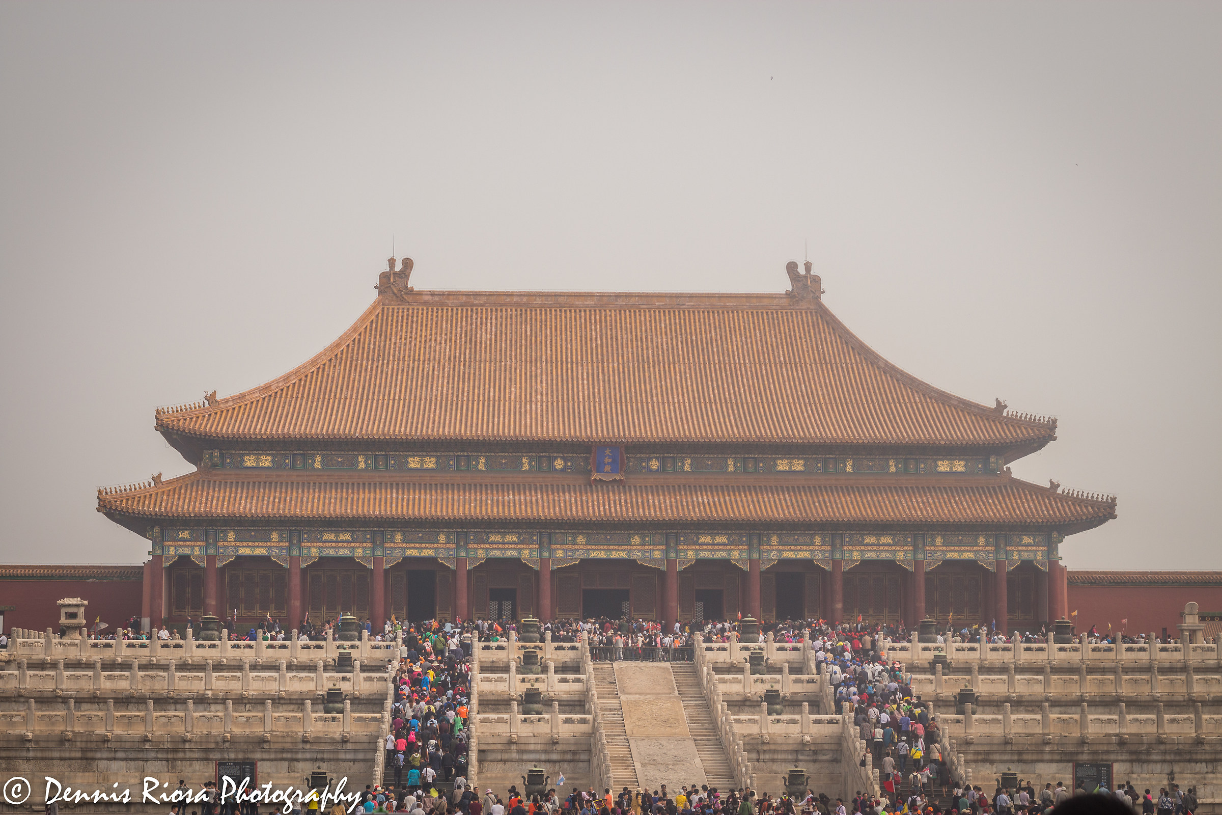 Tourists at the Forbidden City