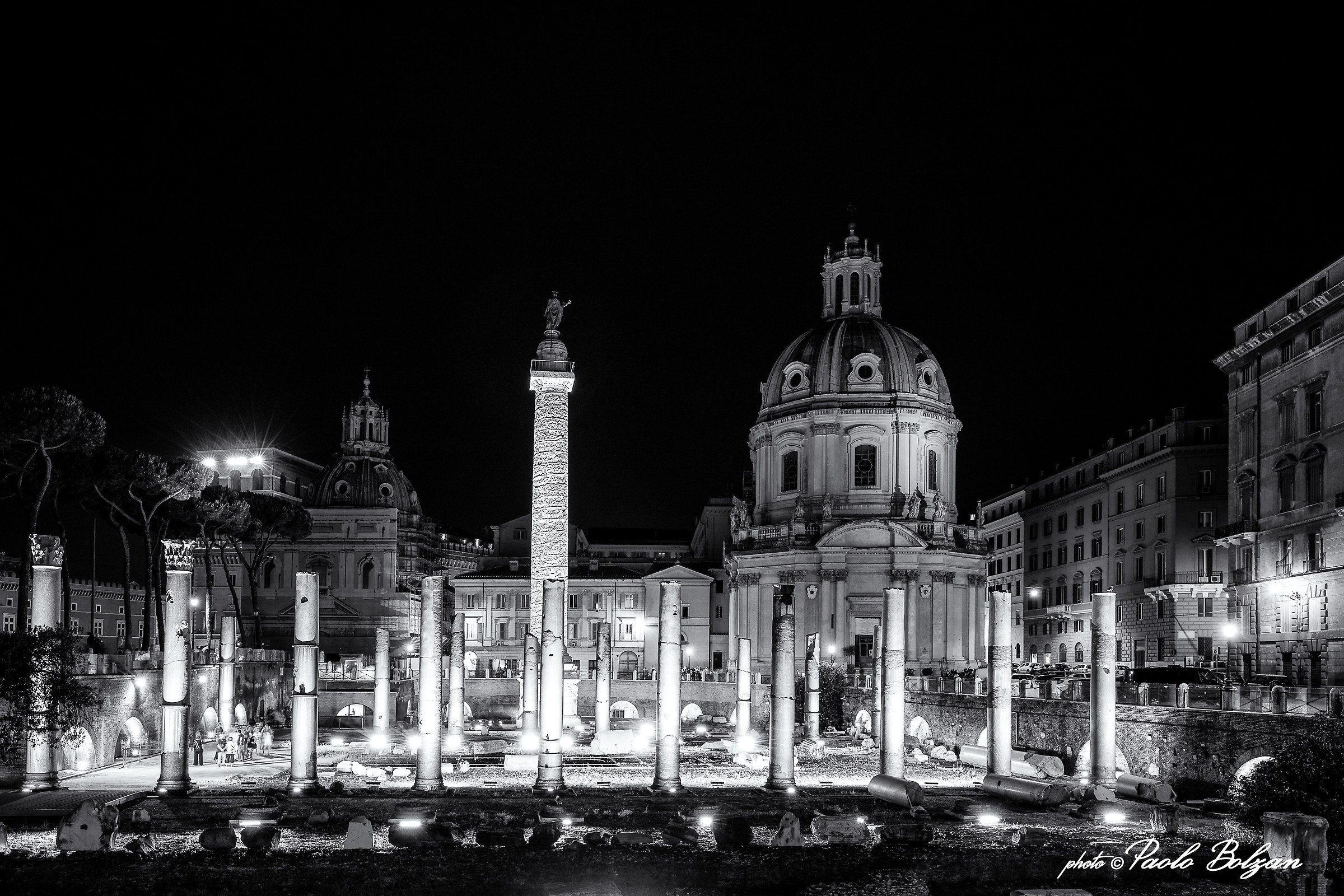 Trajan's Column and surroundings