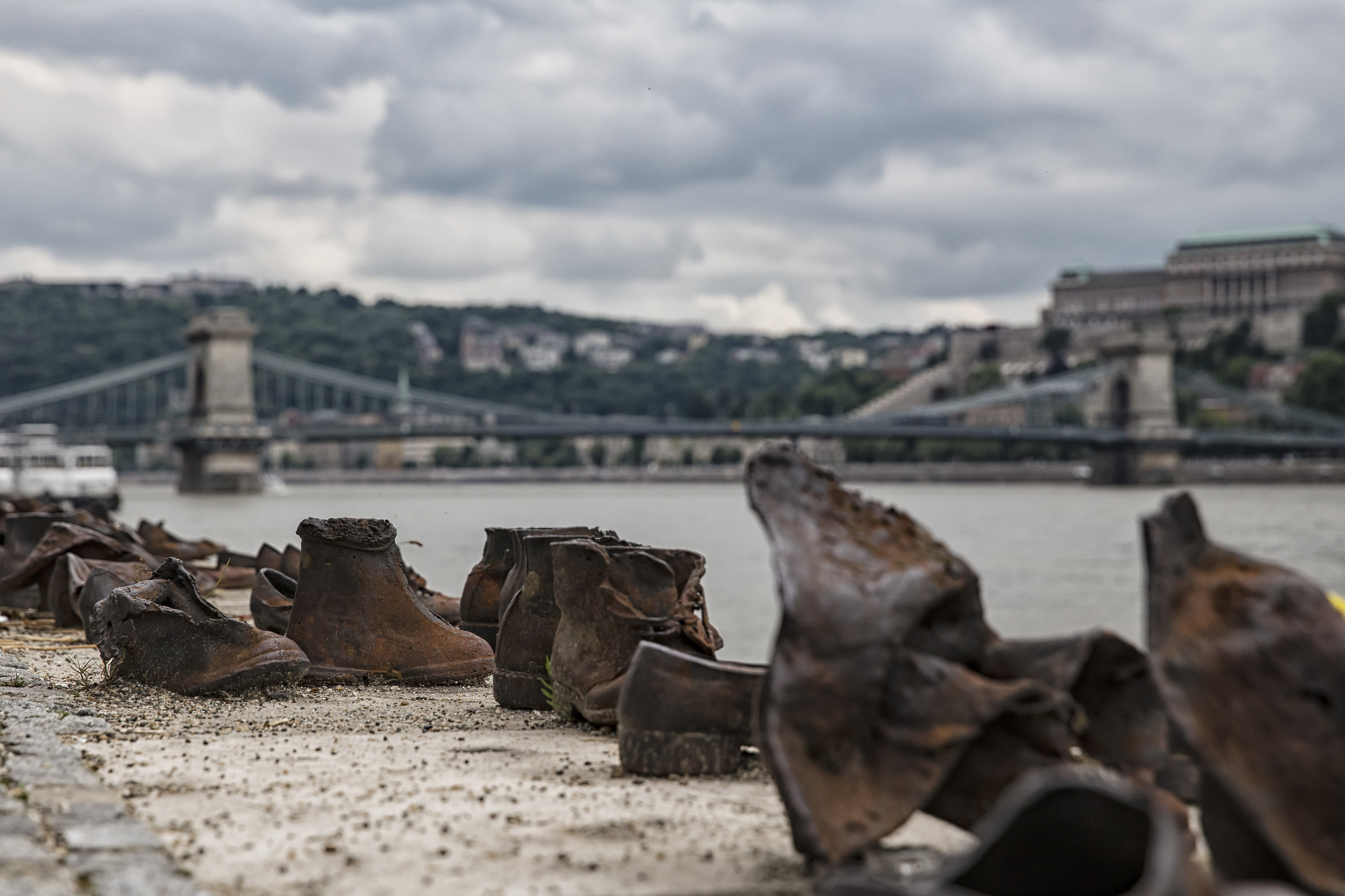 Shoes on the Danube