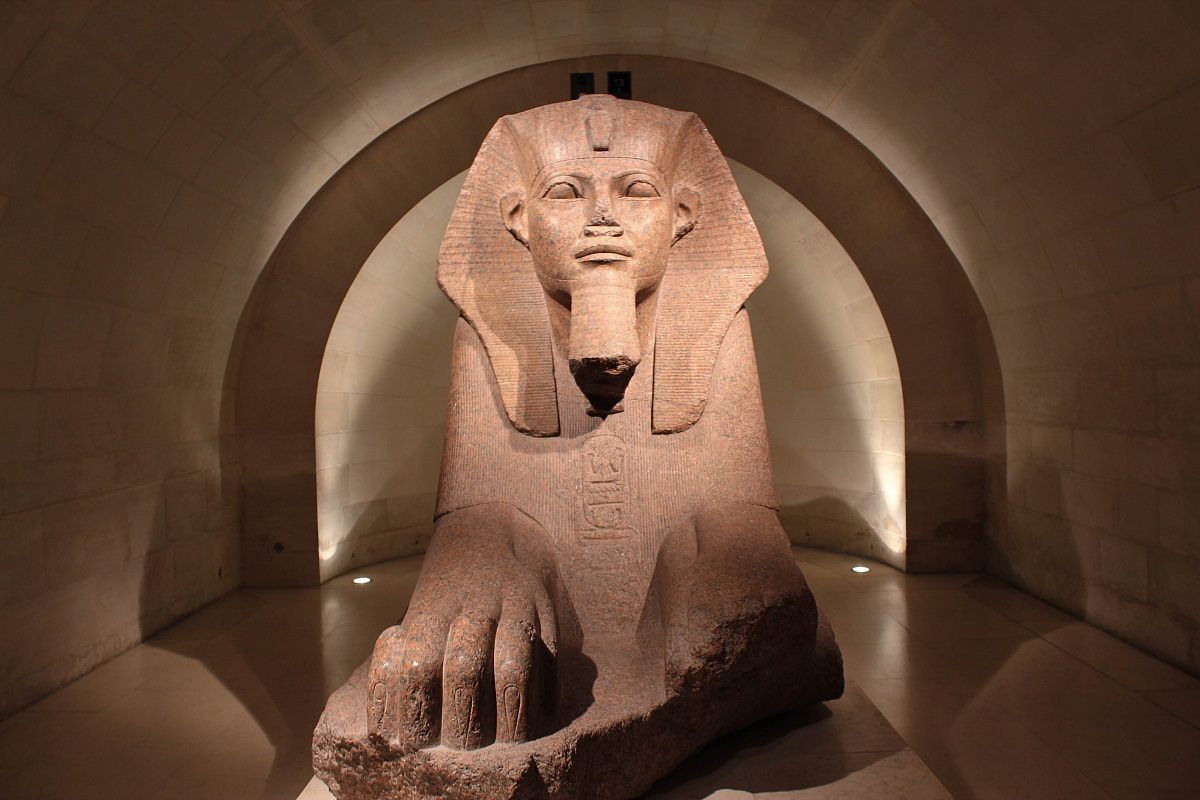 Sphinx Louvre Museum