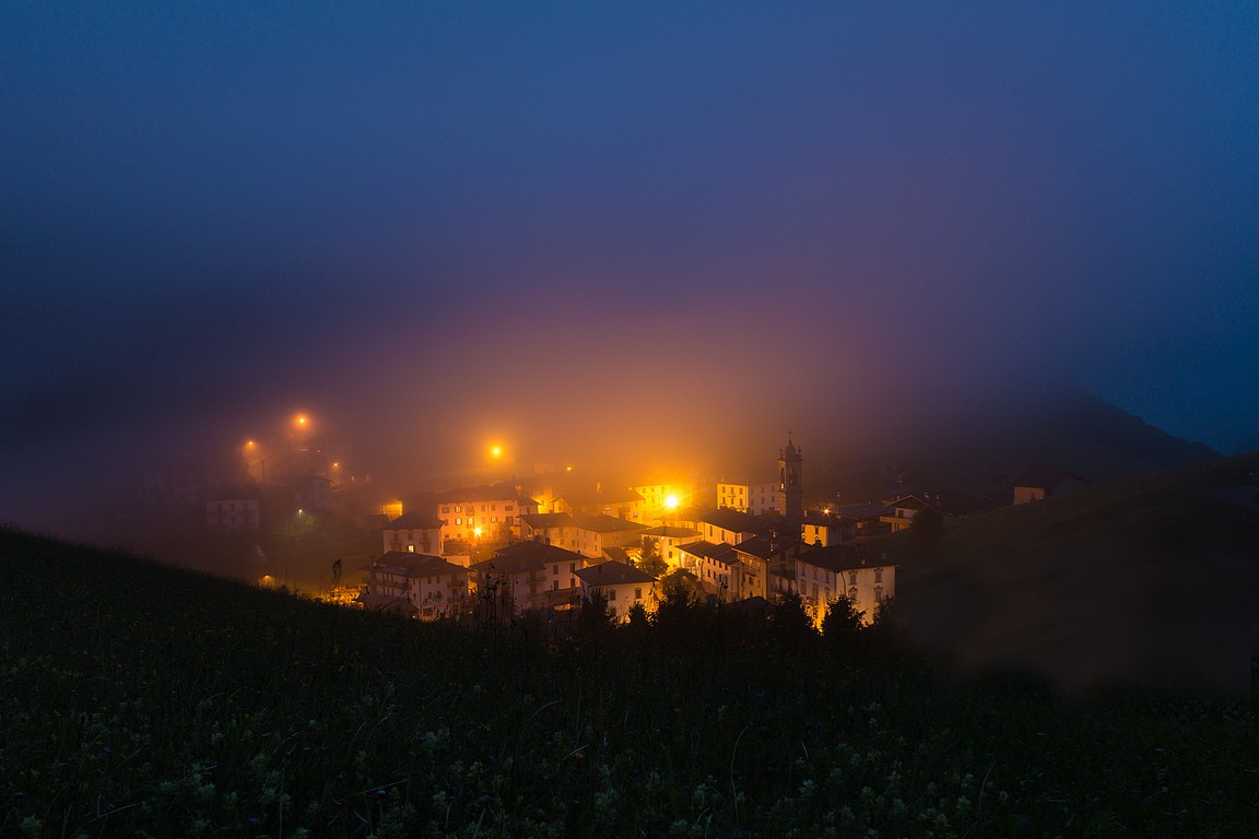 L'ora blu nella nebbia!