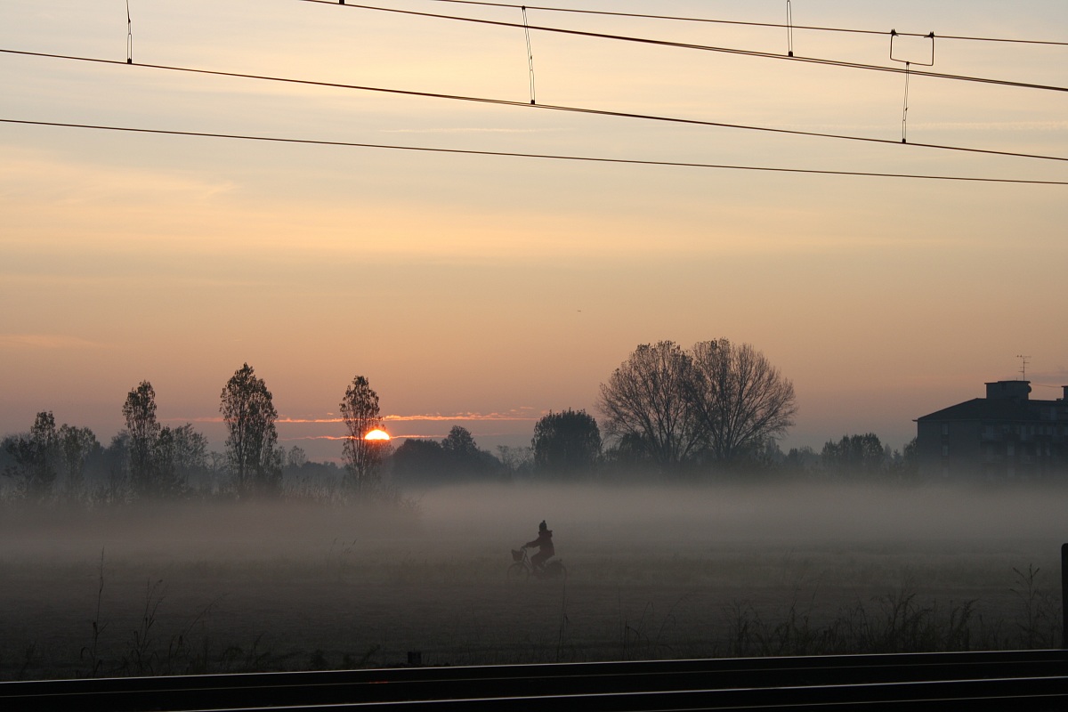Cycling through the fog