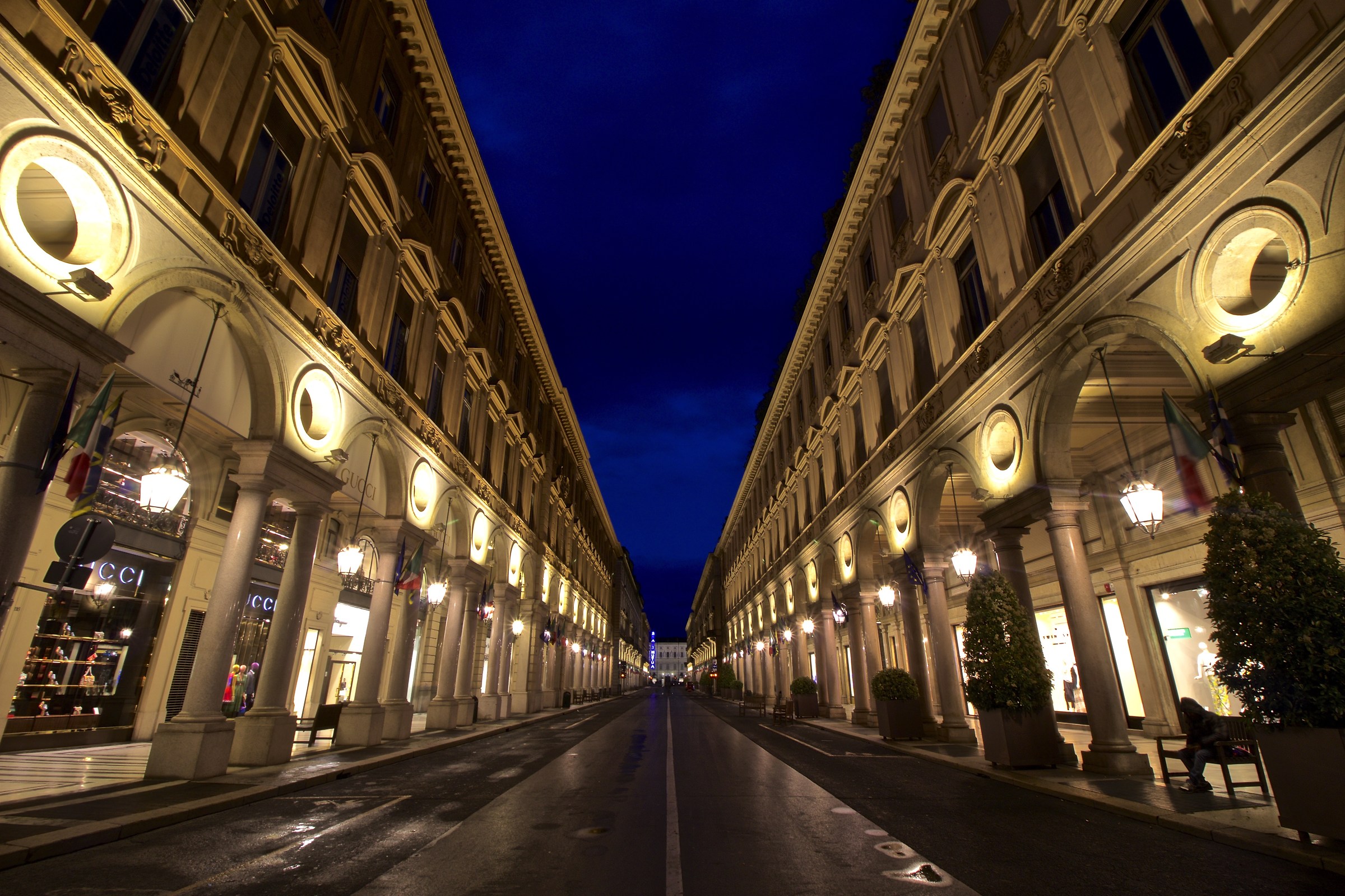 Symmetrical Via Roma
