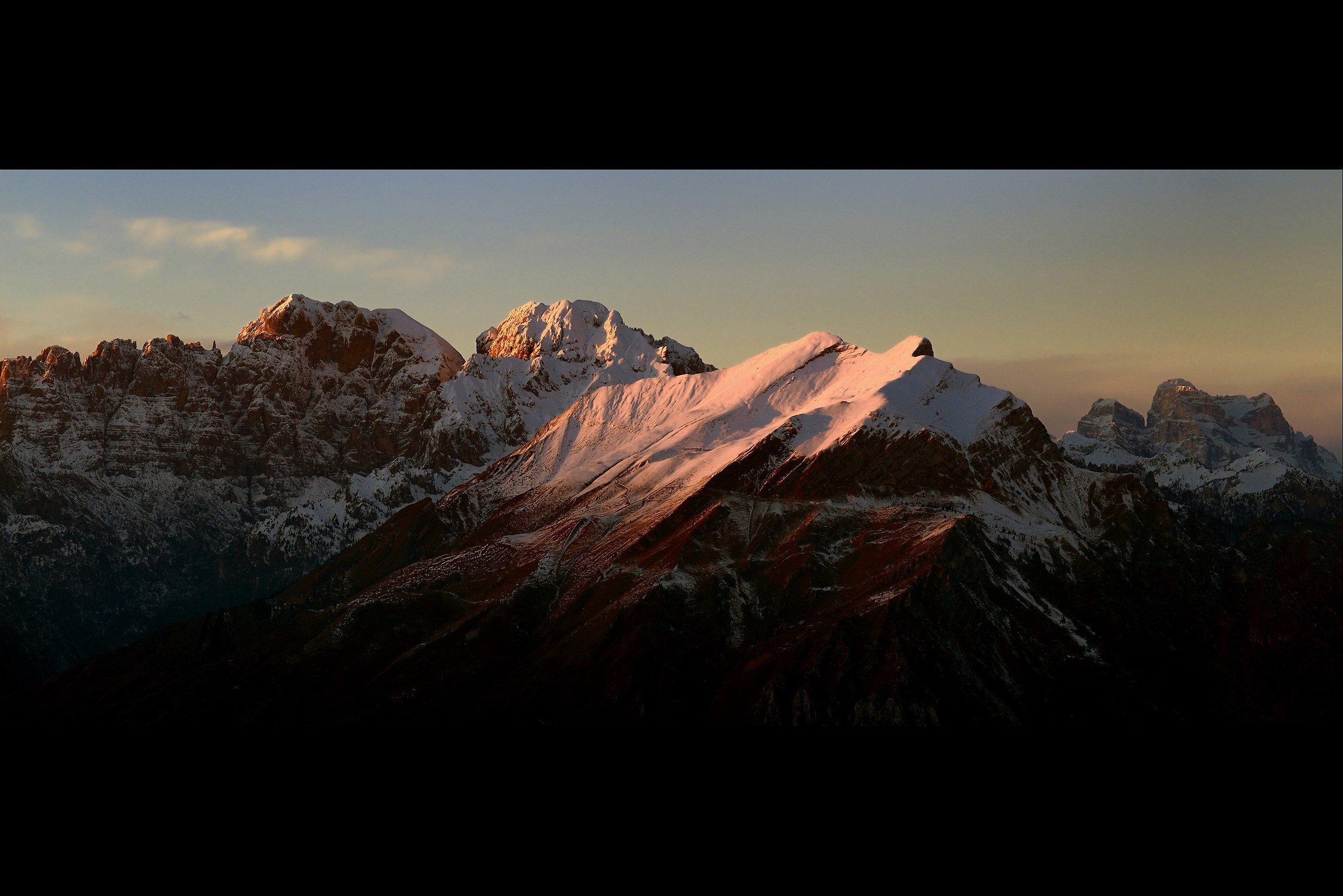 Sunset on Mount Serva