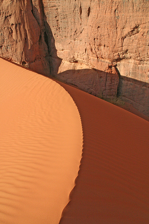 Akakus zona di montagna, a sud della Libia