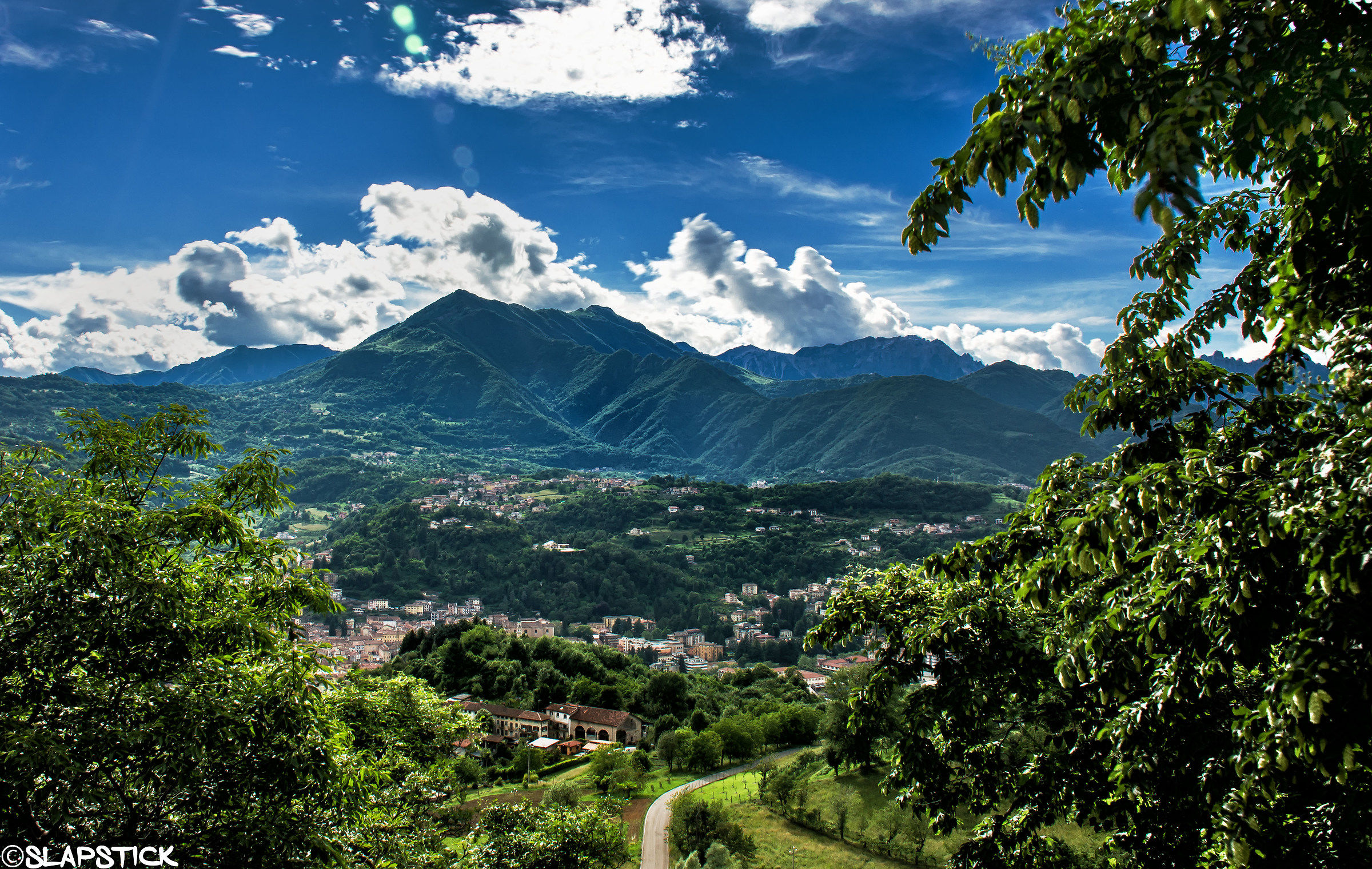 Clouds and Mountain